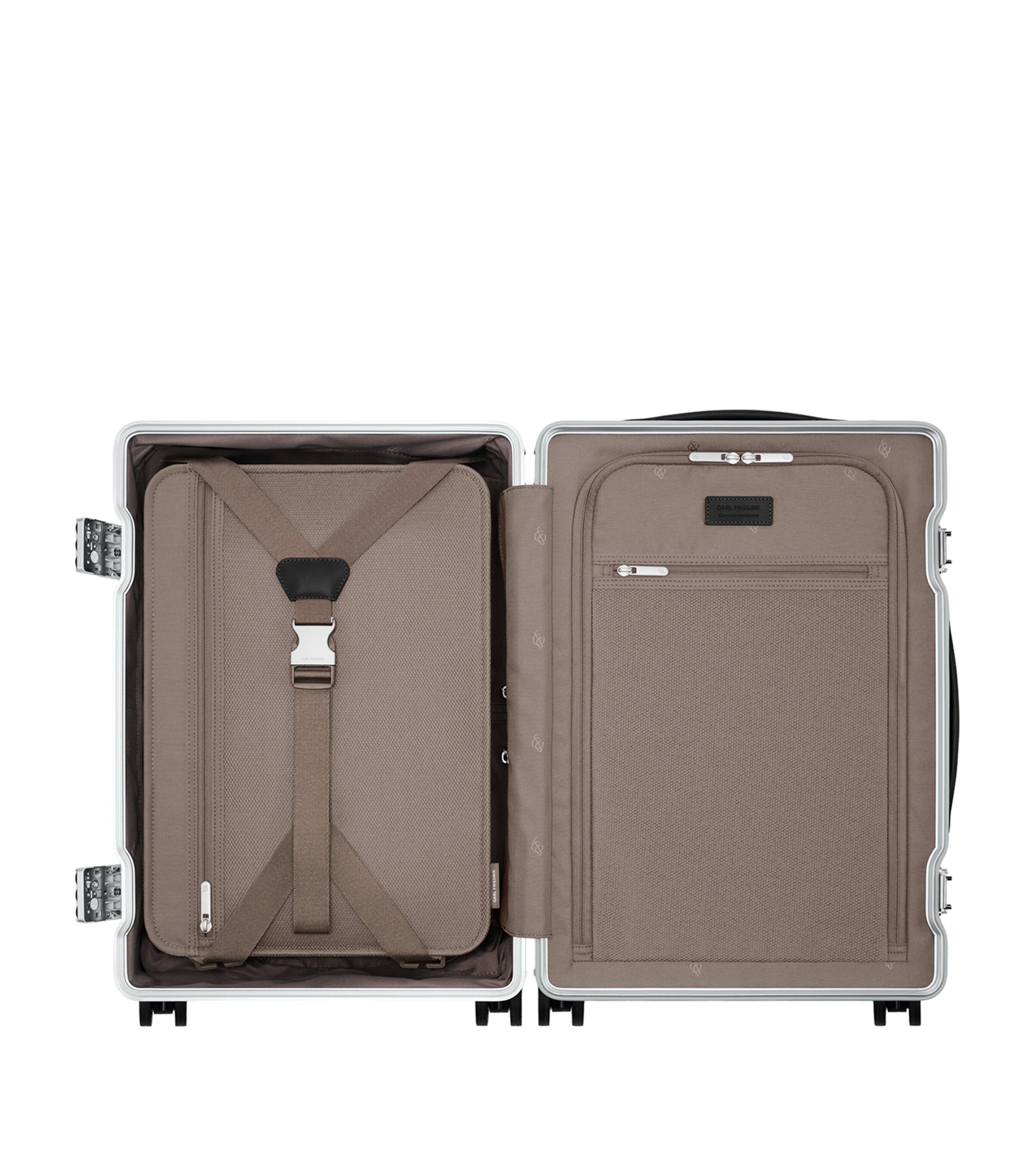 Carl Friedrik The Carry-On Suitcase (56cm) Black Image 8