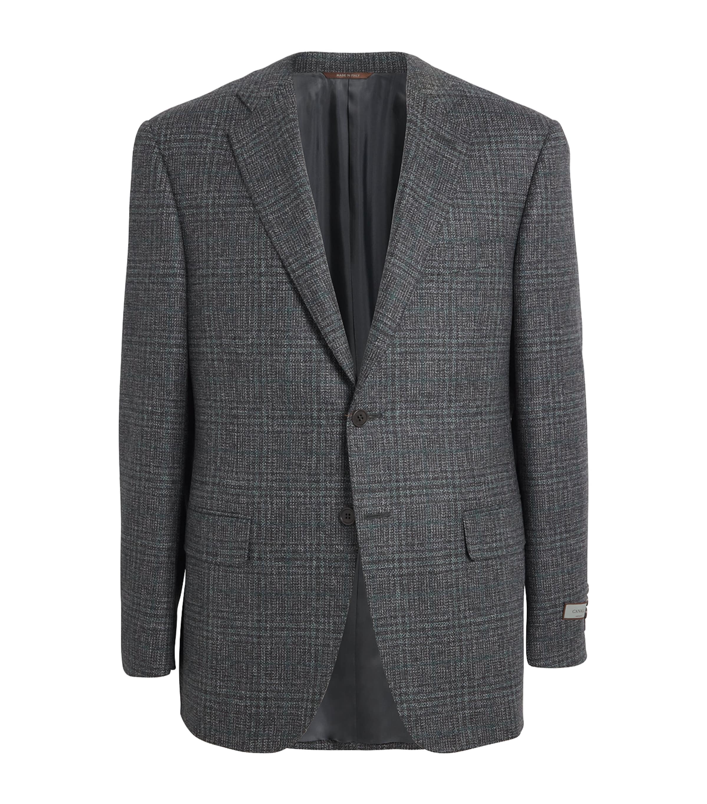 Canali Wool Check Blazer