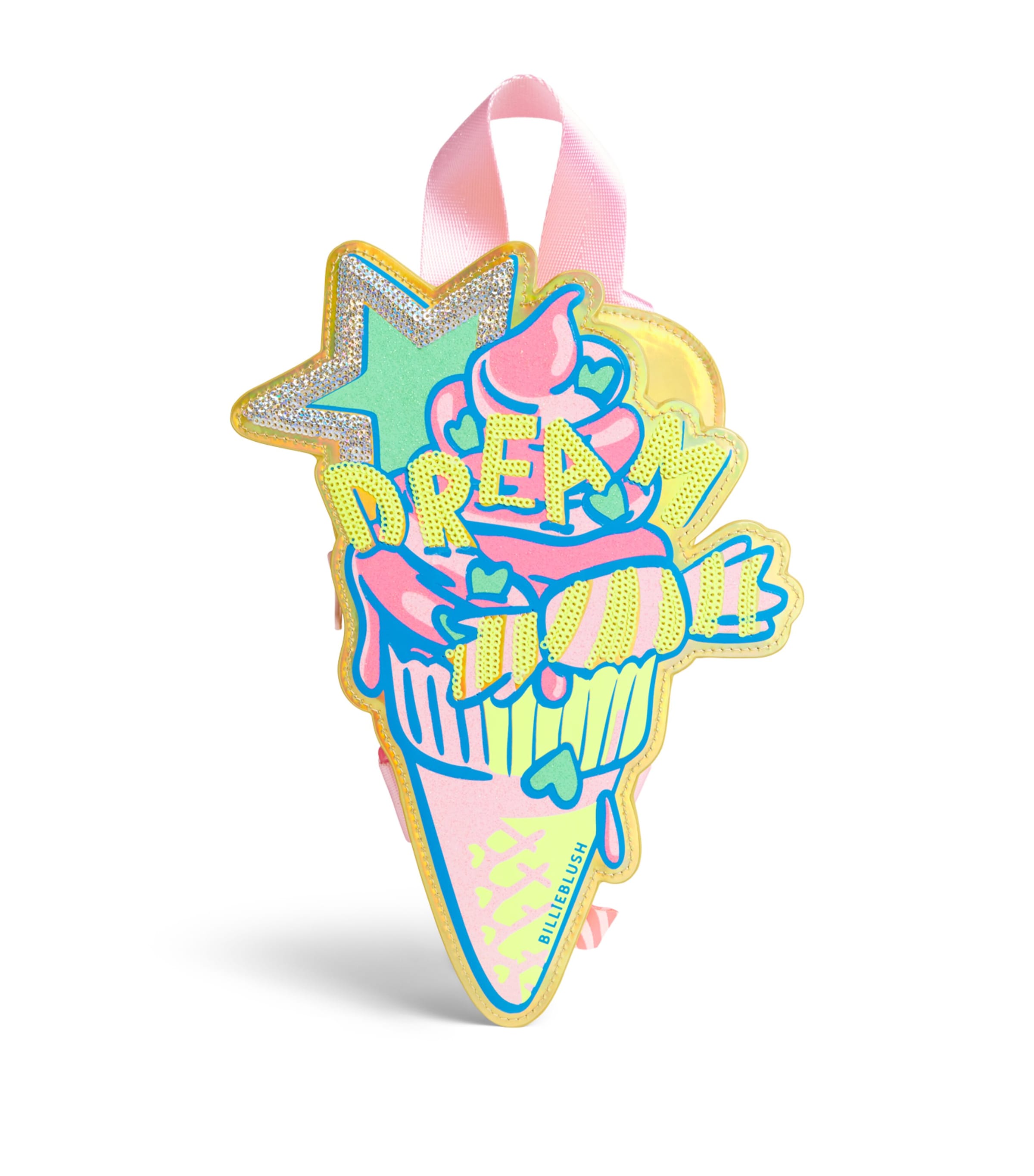 Billieblush Dream Ice Cream Backpack Gold Image 1
