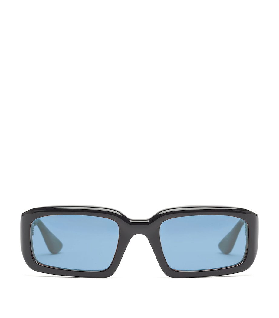 Acetate Mektoub Sunglasses BLACK/ BLUE Image 1