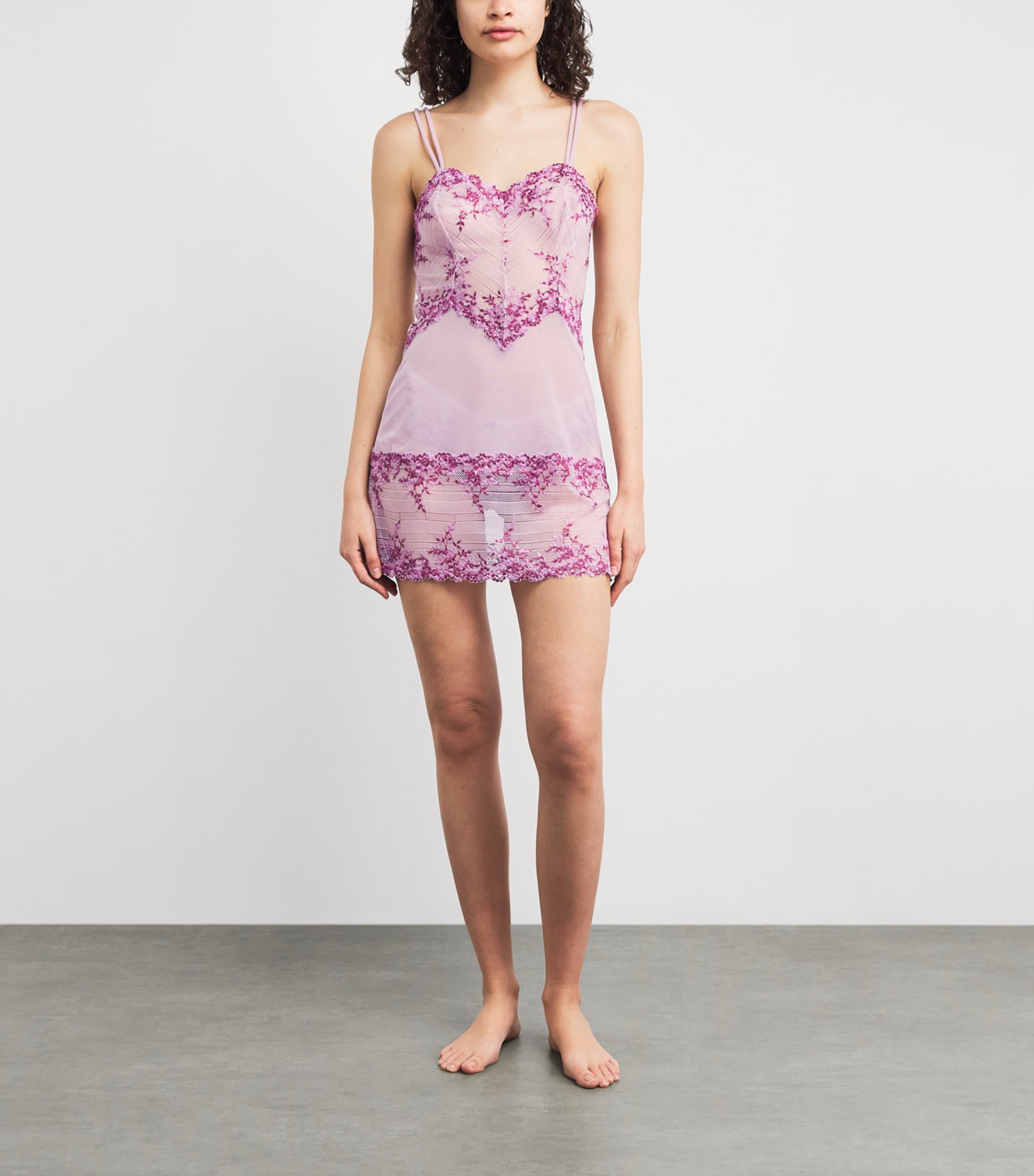 Wacoal Womens Embrace Lace Chemise Keepsake Li Image 2
