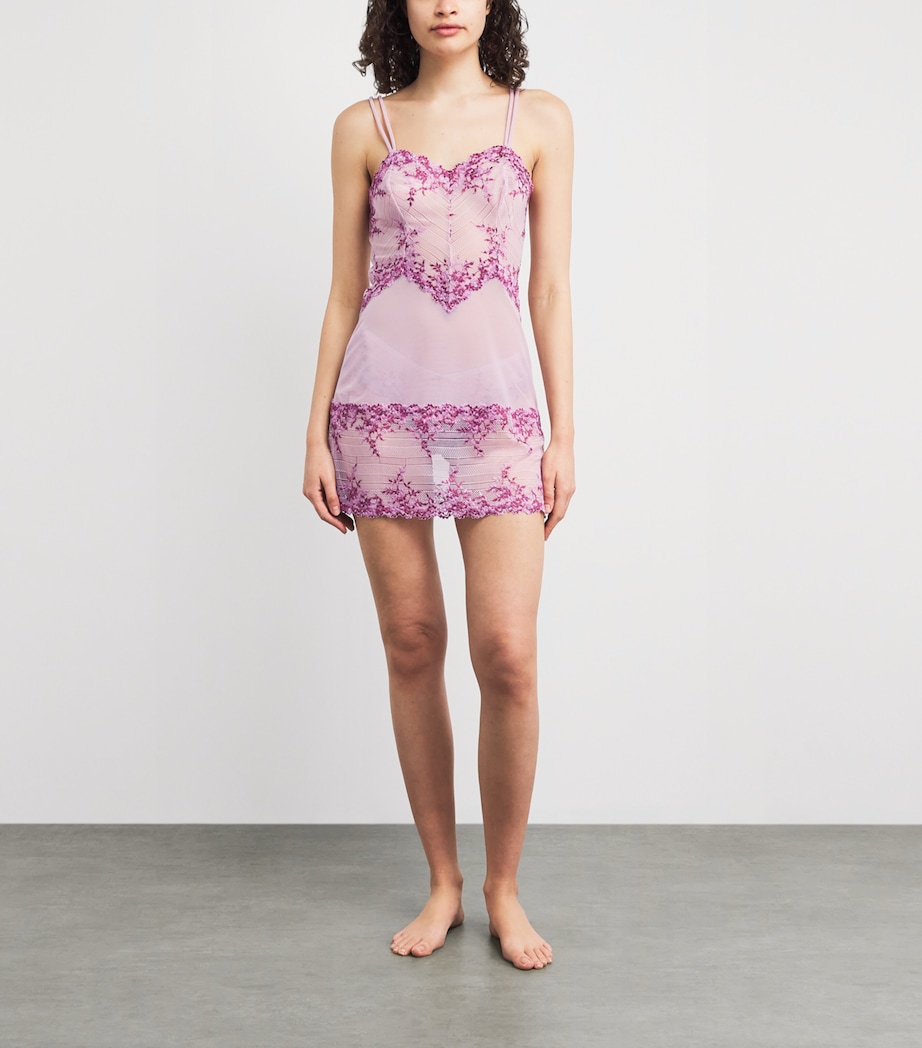 Wacoal Womens Embrace Lace Chemise Keepsake Li Image 2