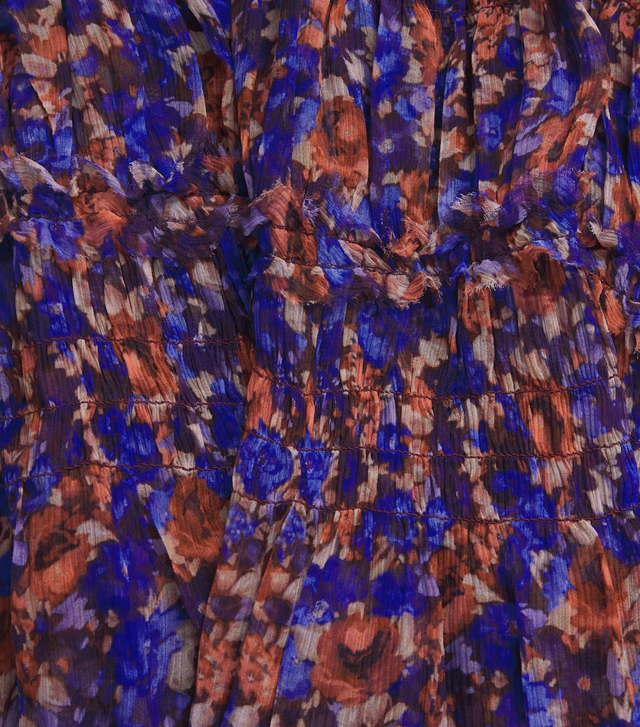 Ulla Johnson Womens Silk Virginie Maxi Skirt Violet Image 6