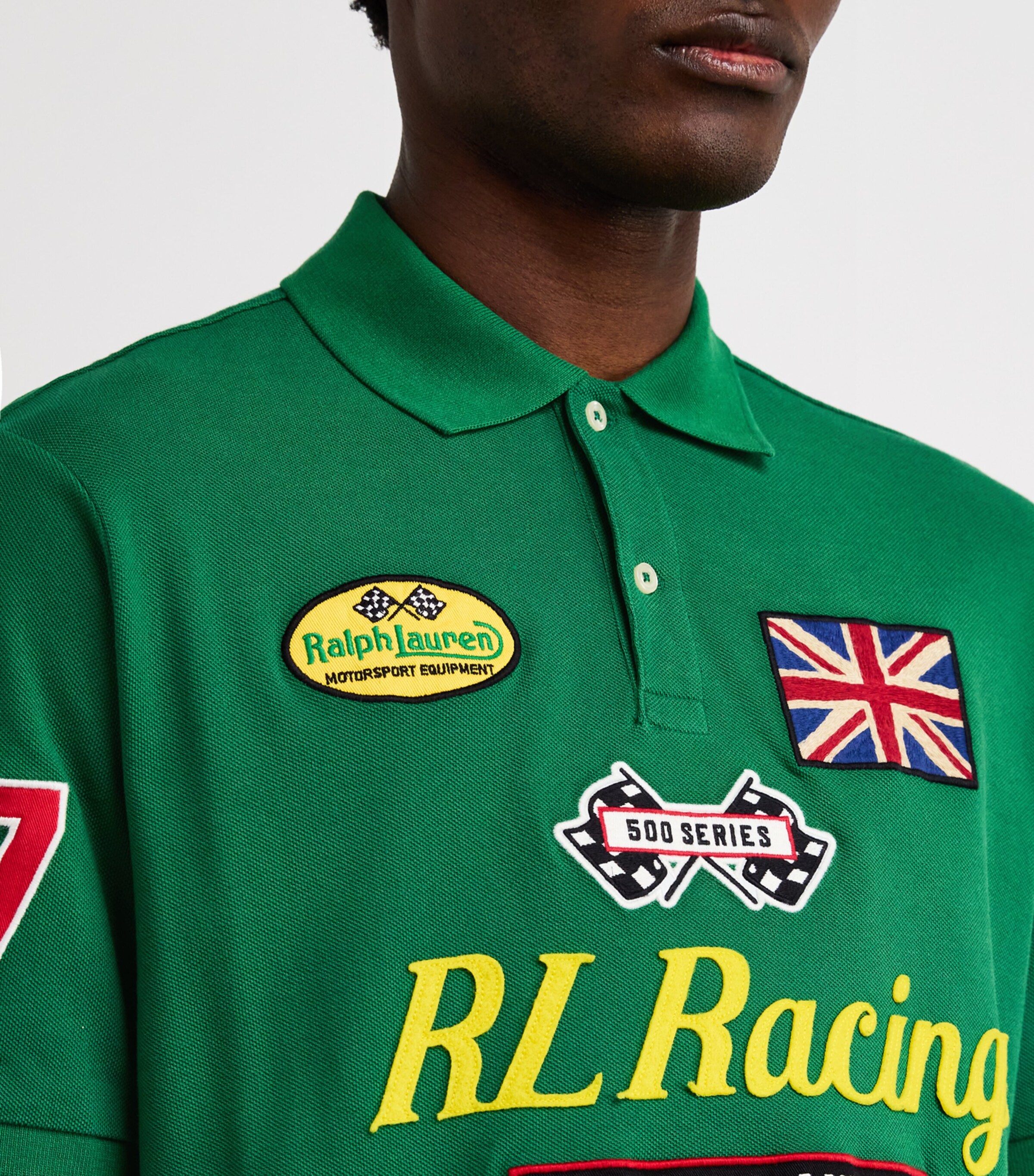 ★米国発*POLO*新作*RL RACING Graphic Tシャツ/GREEN★ Classic Fit Racing Mesh Polo Shirt for Men | Ralph Lauren® CH