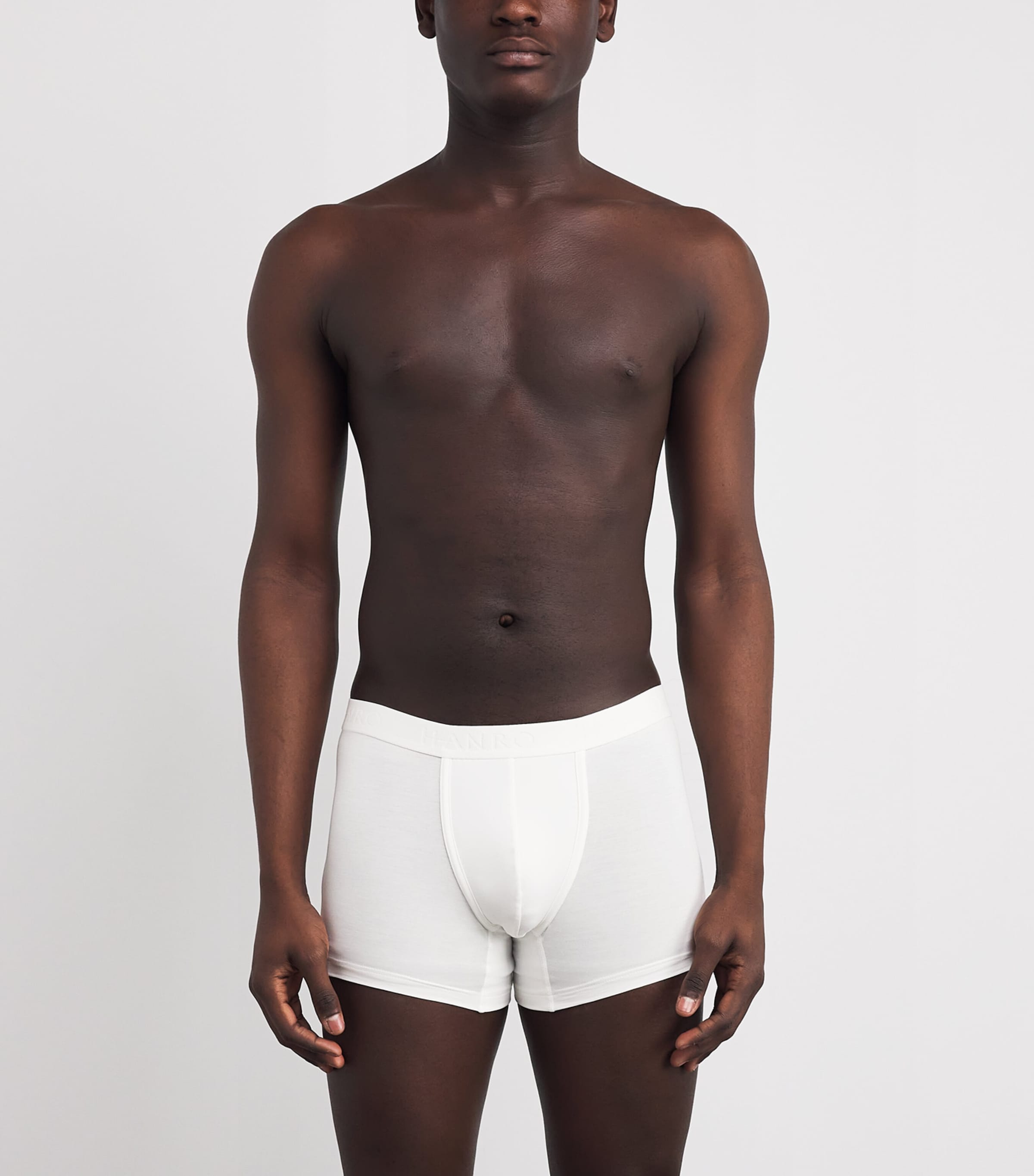 Cotton-Blend Essential Trunk 070100 ALL WHITE Image 2