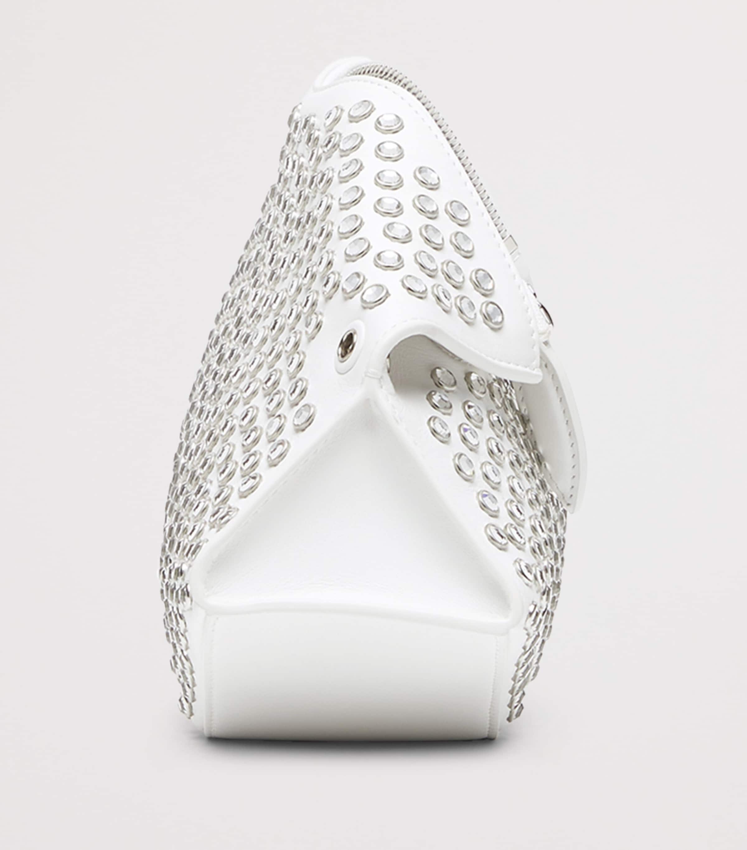 McQueen Leather Manta Clutch Bag Image 4