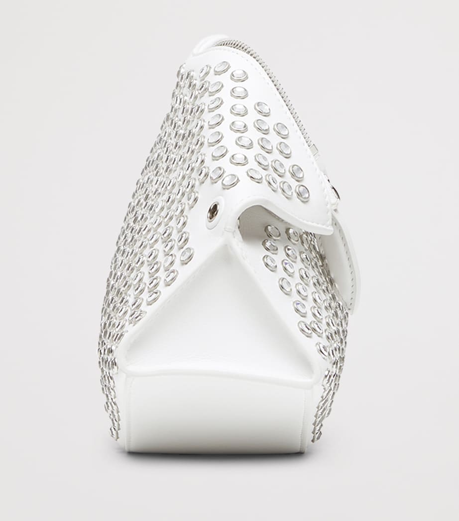 McQueen Leather Manta Clutch Bag Image 4