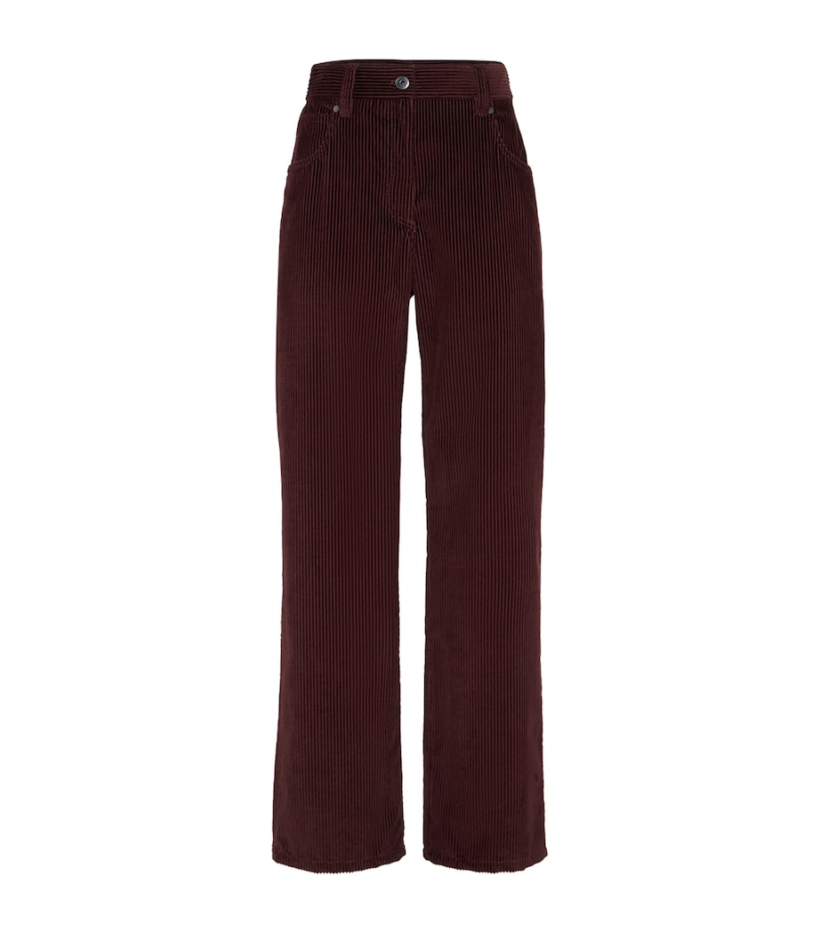 Corduroy Baggy Trousers C4243 Image 1