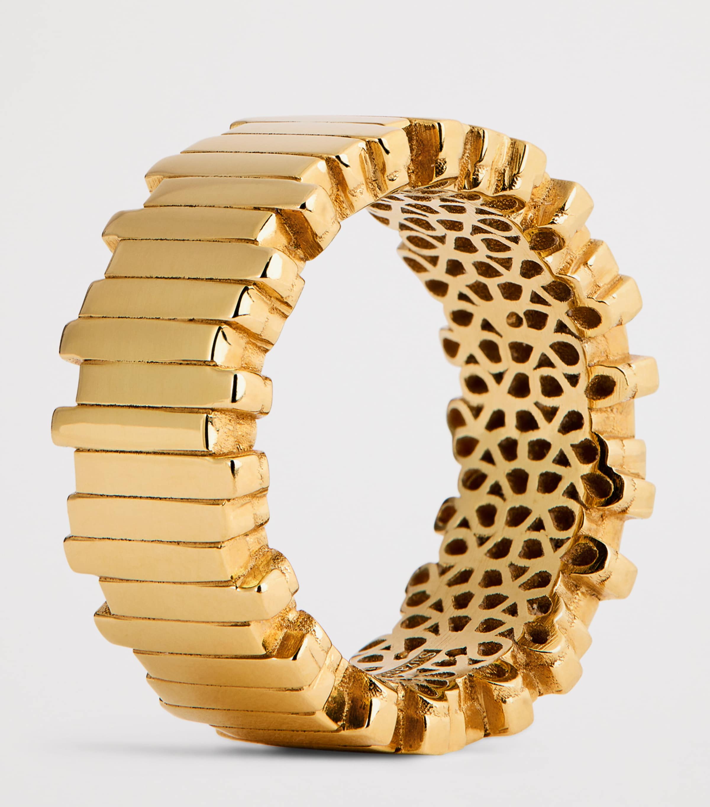 Suzanne Kalan Yellow Gold Golden Milli Stacker Ring Yg Image 6