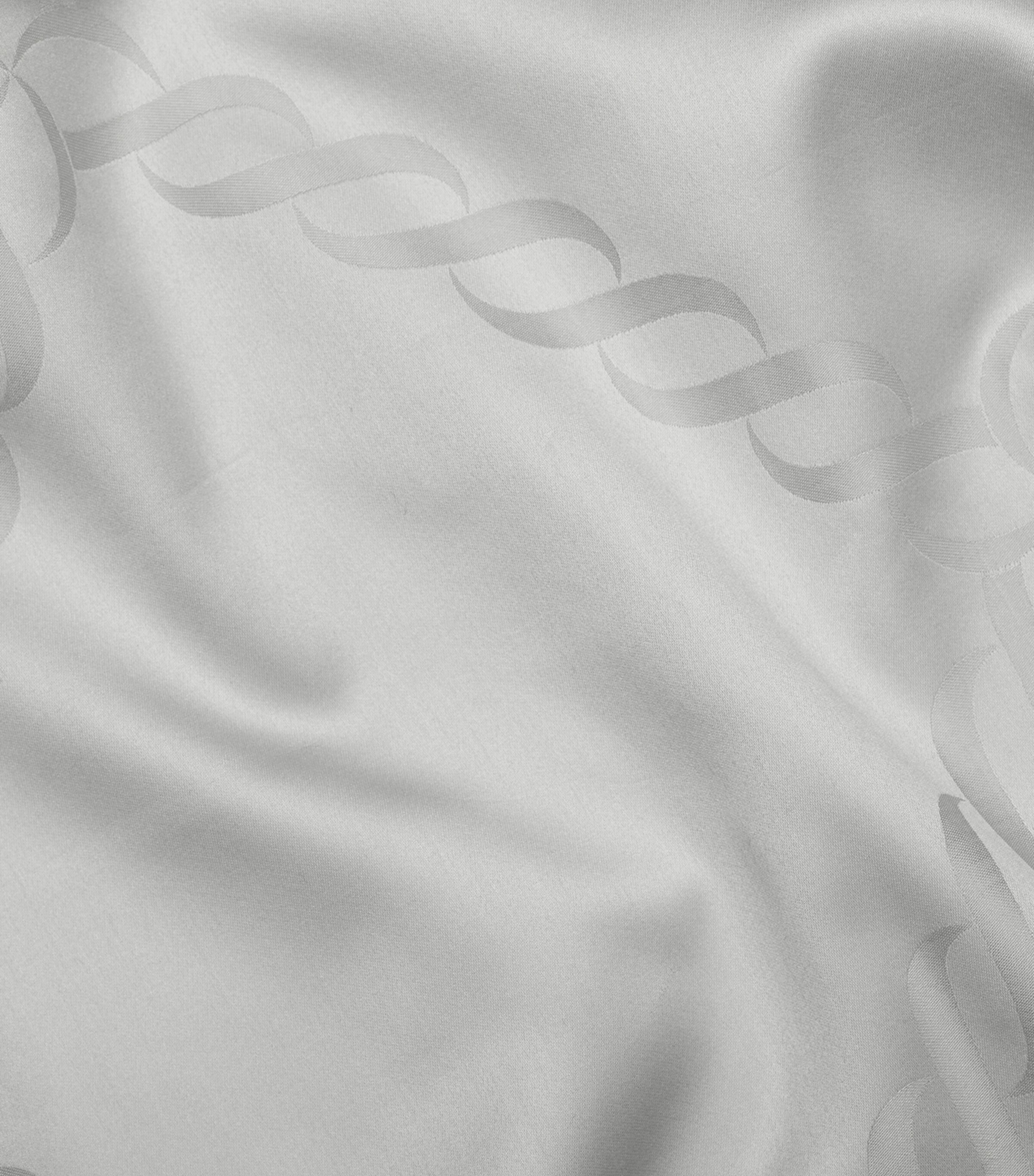 Pratesi Ori Treccia Super King Fitted Sheet (180cm x 200cm) Sterling Image 2