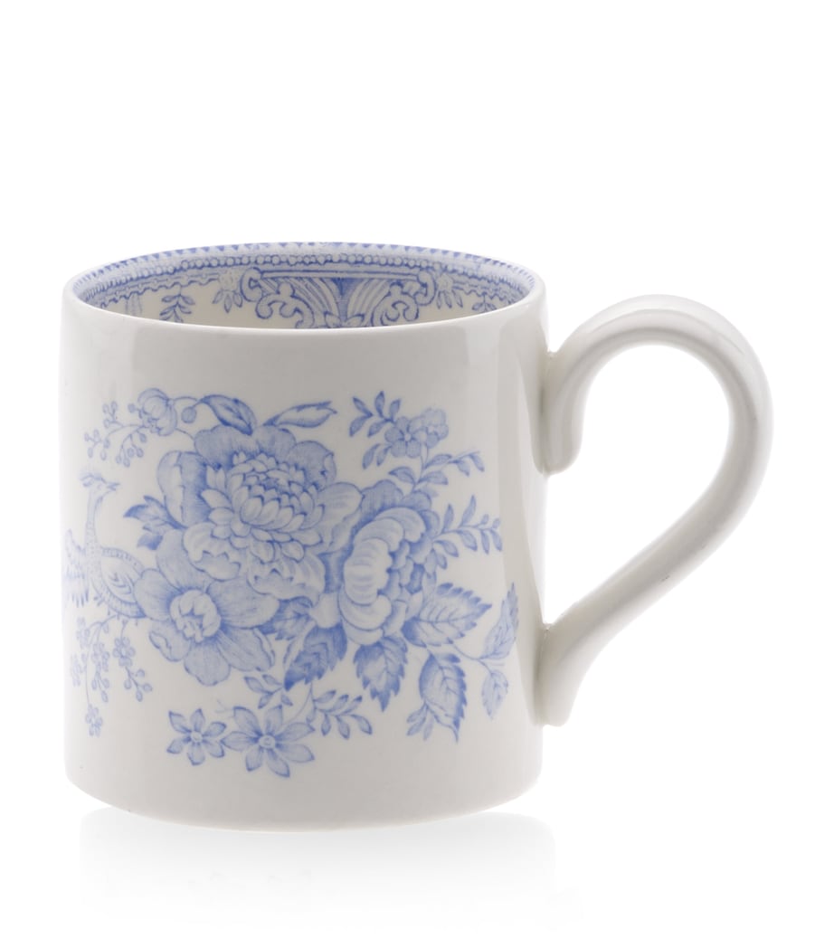 Burleigh Blue Asiatic Pheasants Mug Blue Image 1