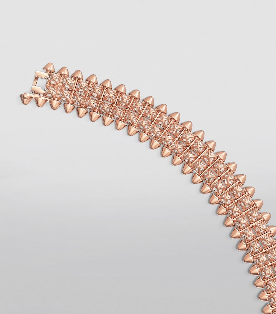Rose Gold and Diamond Clash de Cartier Bracelet ROSE GOLD Image 5