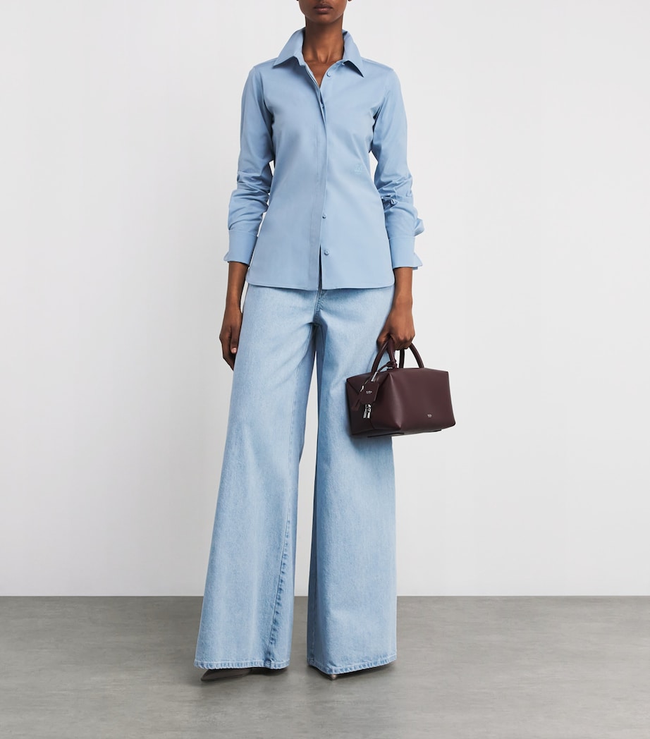 Wide-Leg Jeans LIGHT BLUE Image 2