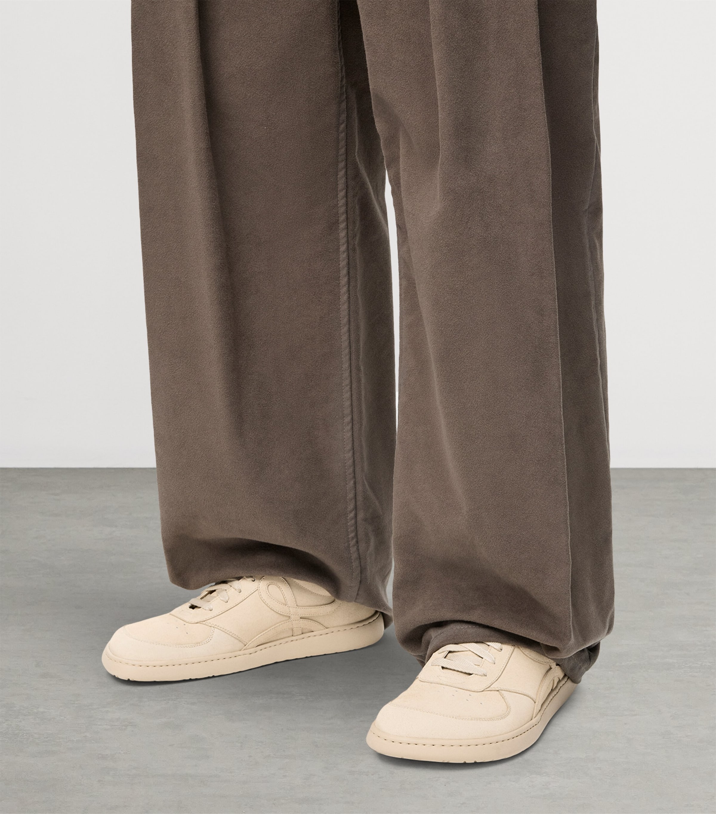 Calfskin Jambo Sneakers OAT MILK Image 2