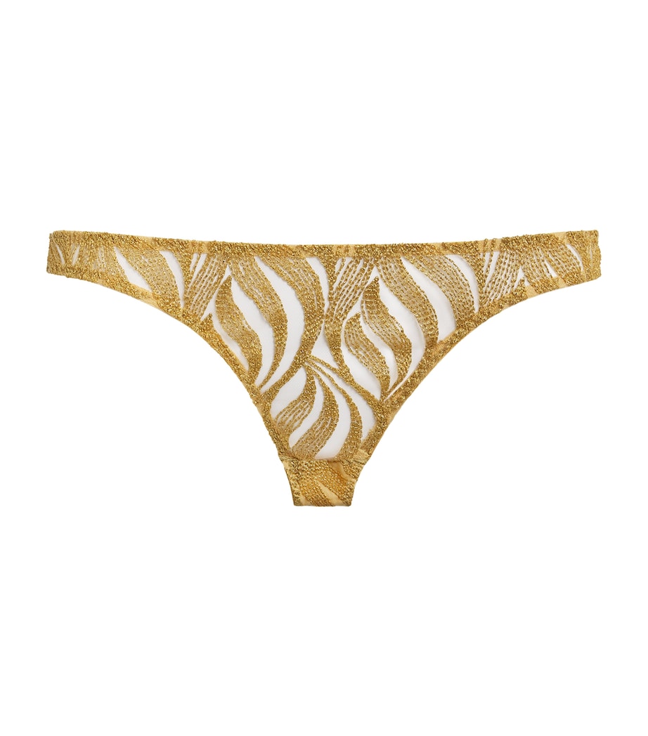 Celeste Brazilian Briefs GOLD Image 1