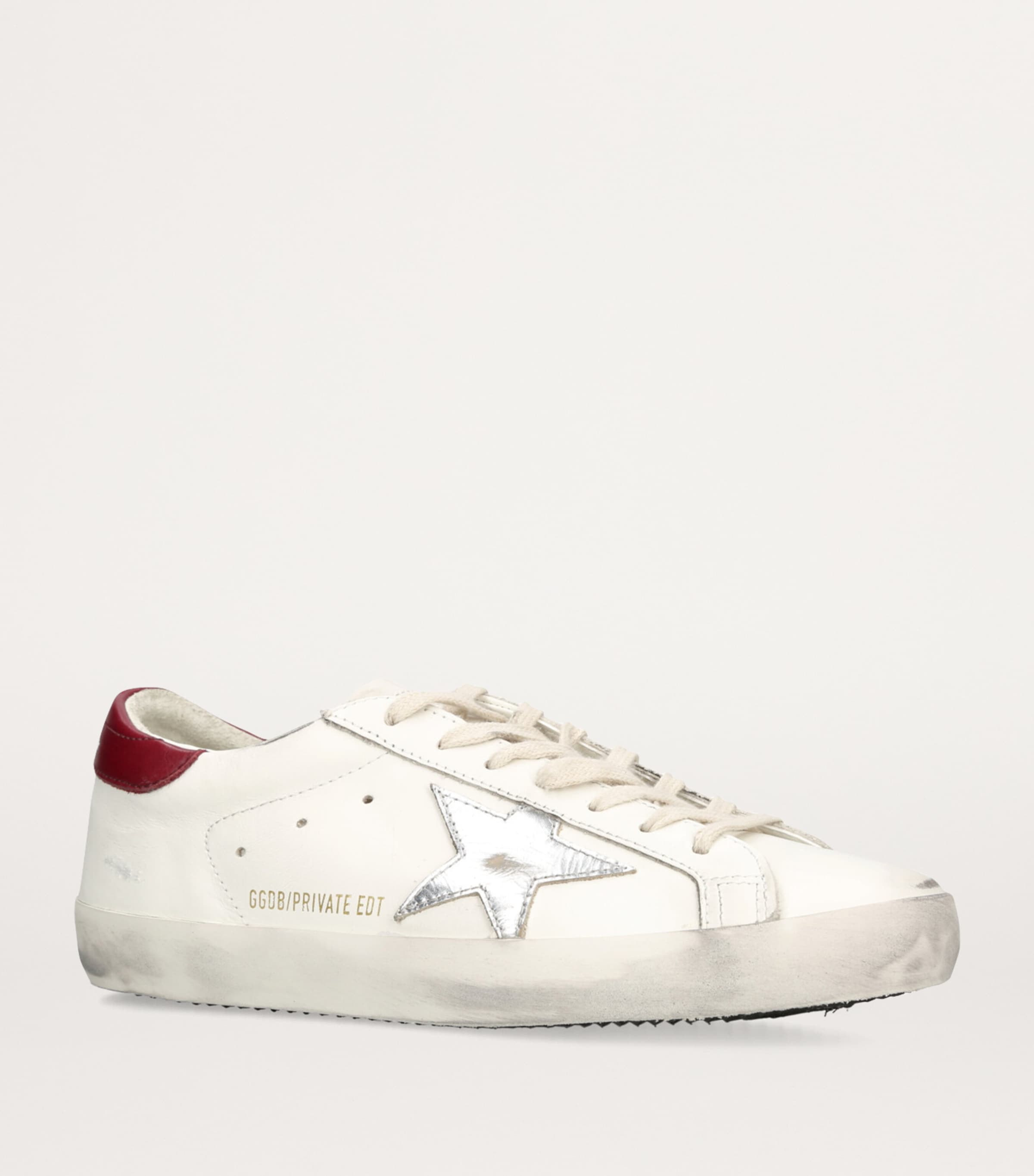 Golden Goose Leather Super-Star Sneakers | Harrods UK