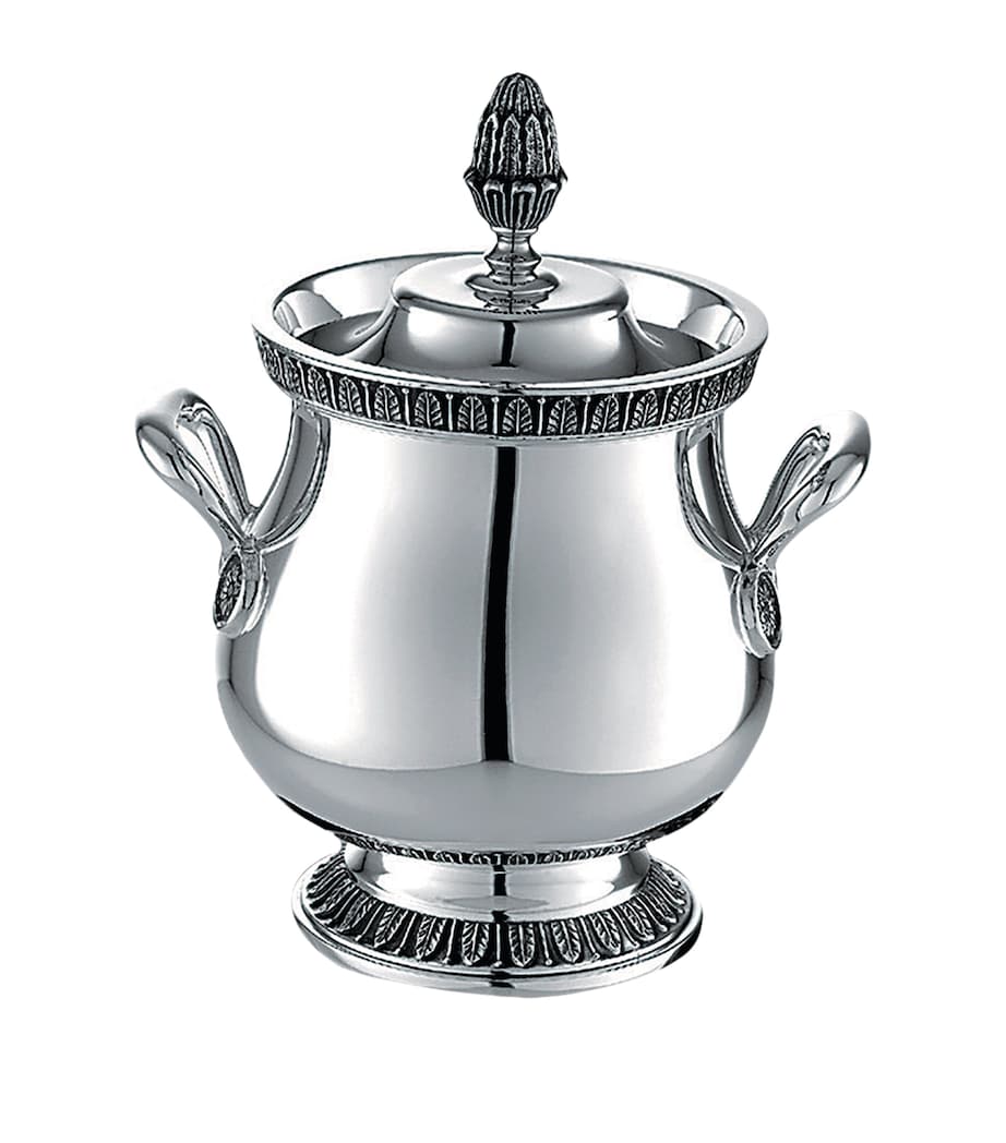 Silver-Plated Malmaison Covered Sugar Bowl SILVER Image 2