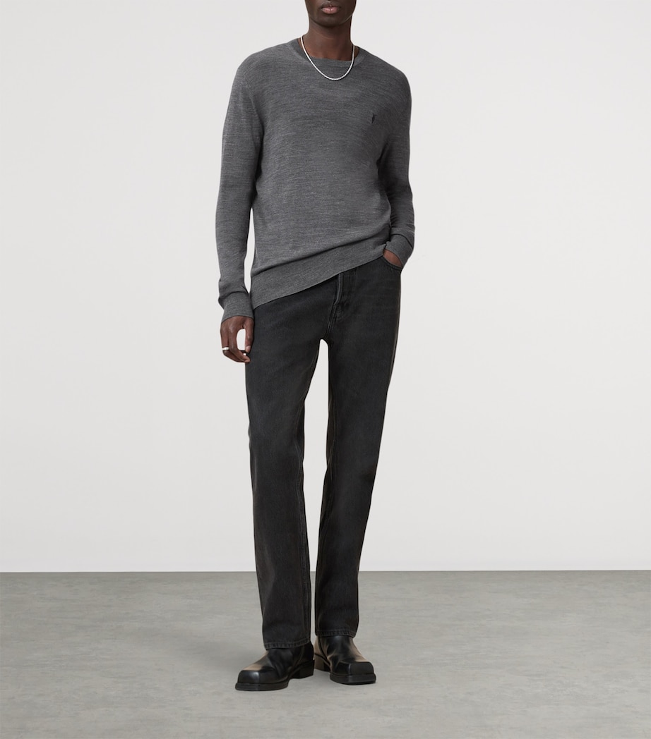 Merino Wool Mode Sweater MONUMENT GREY Image 3