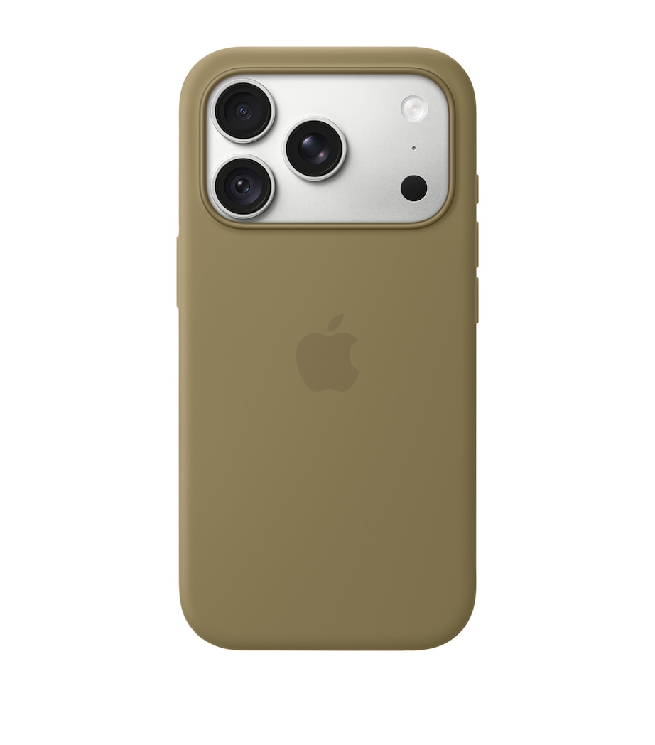 Apple Silicone iPhone 18 Pro MagSafe Case Olive Image 2
