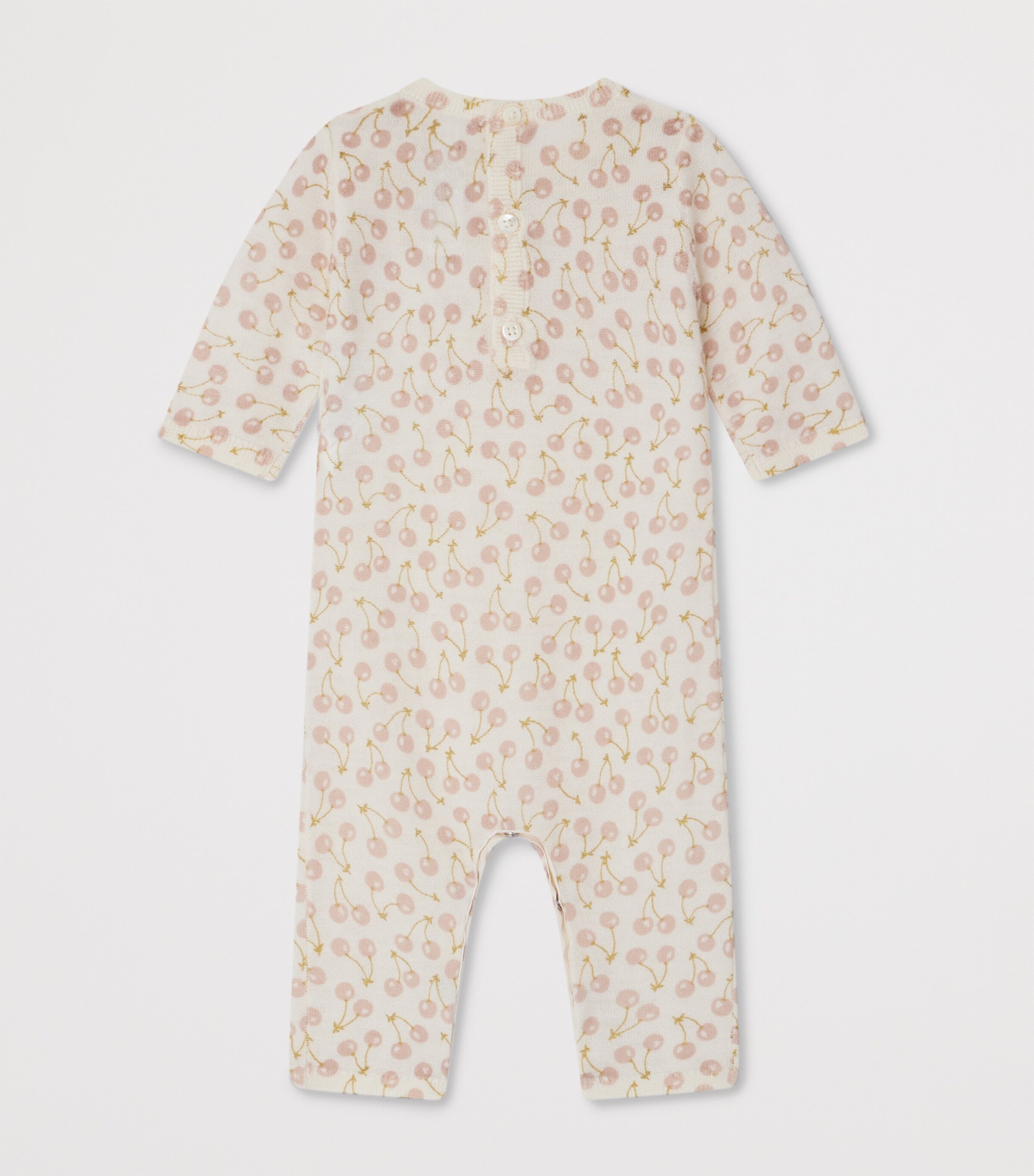 Wool Cherry Playsuit (1-18 Months) IMP ROSE FARD Image 2