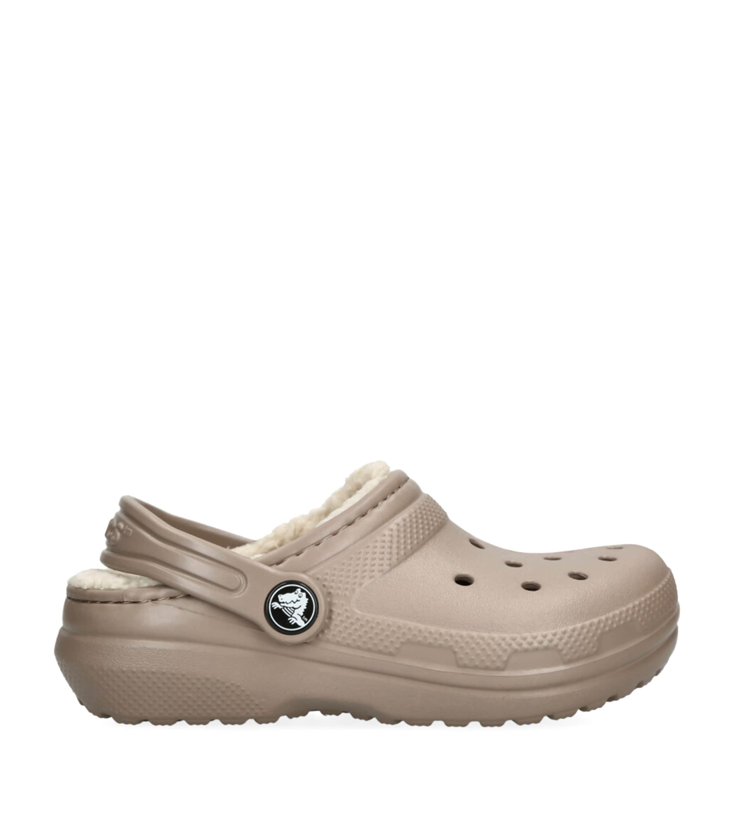 CROCS KIDS Classic Fleece-Lined Clogs | Boys Shoes | Sandals | Slippers