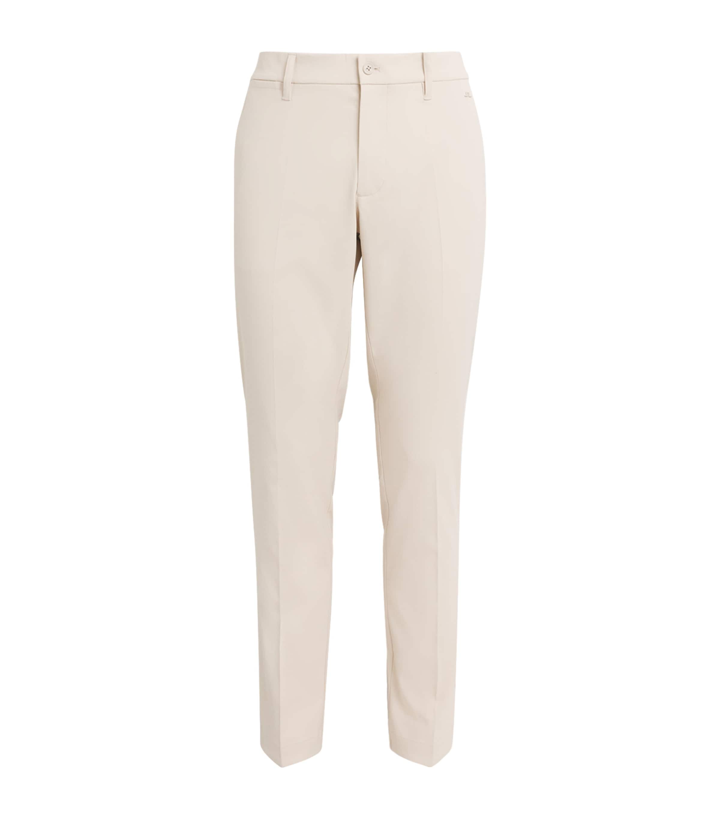 J Lindeberg Mens Ellott Trousers Moonbeam Image 1