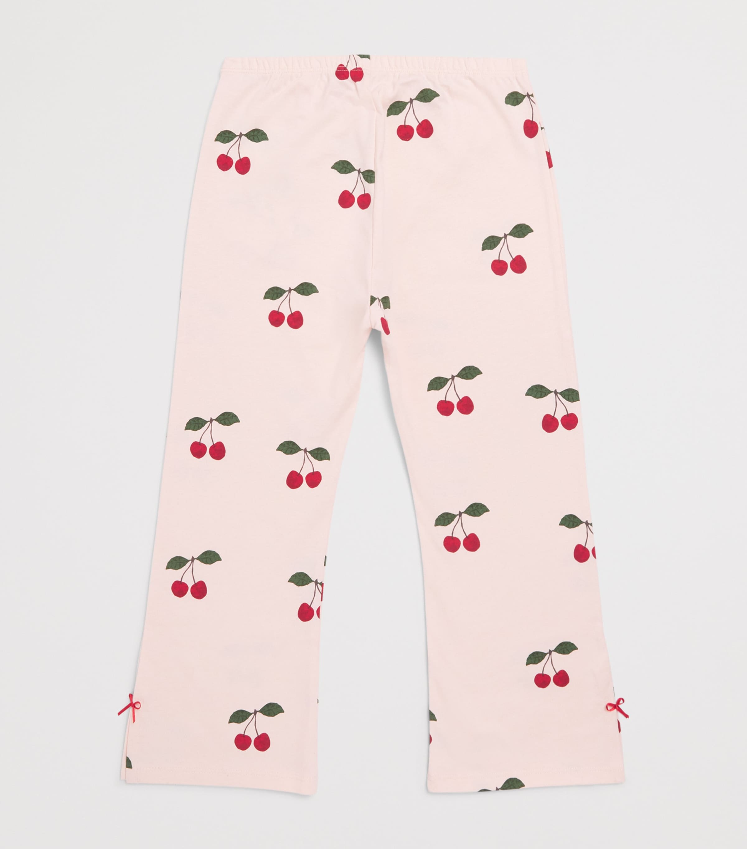 KONGES SLOJD Organic Cotton Cherry Sweatpants (2-8 Years) Peony Image 2