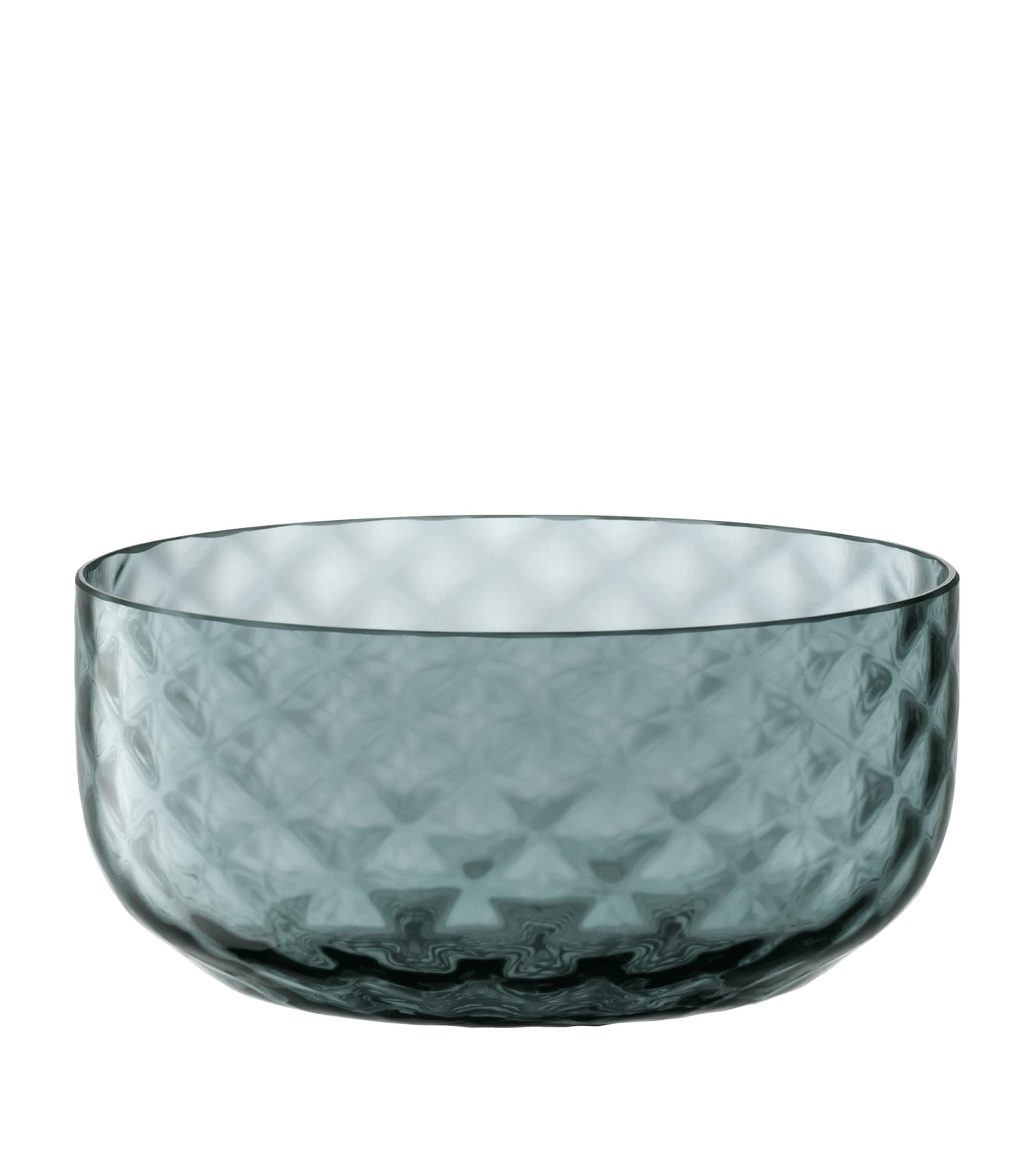 Lsa International Dapple Bowl In Blue