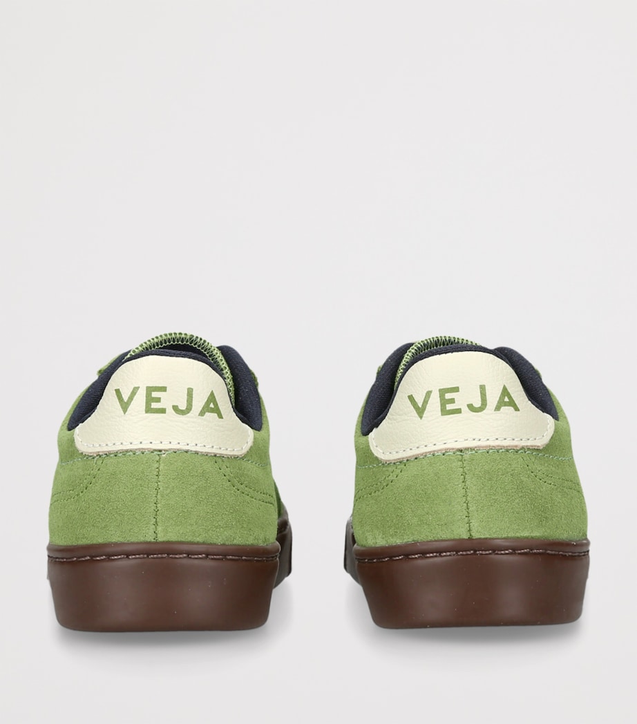 Suede Volley Sneakers GREEN Image 2