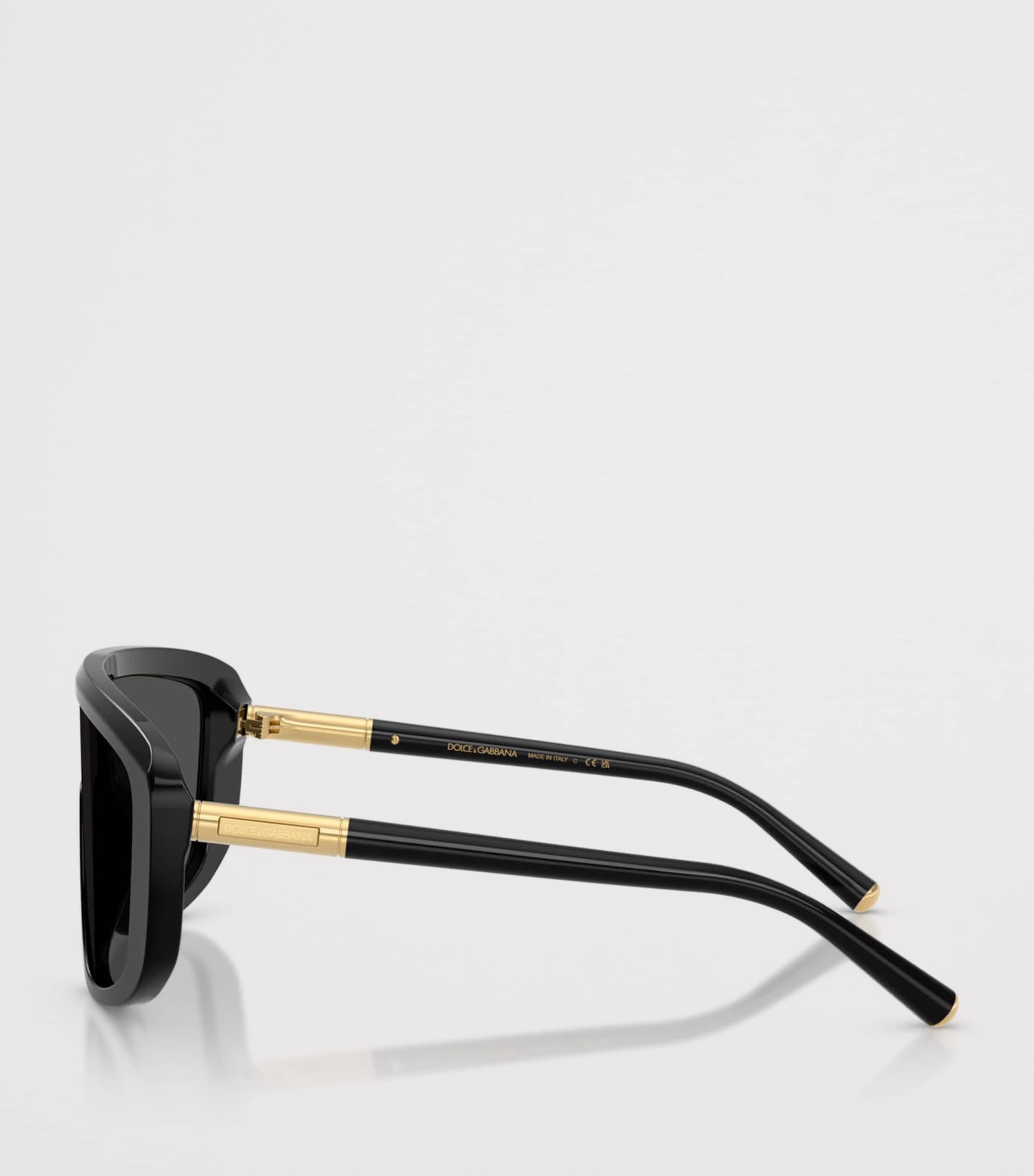 Acetate DG4520 Marlene Rectangle Sunglasses 501/87 Image 3