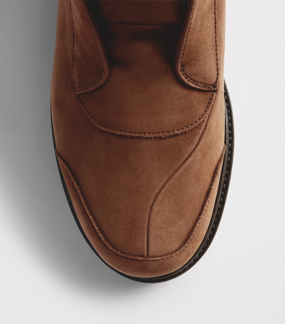 Colombo Nubuck Ankle Boots Dark Wine Image 6
