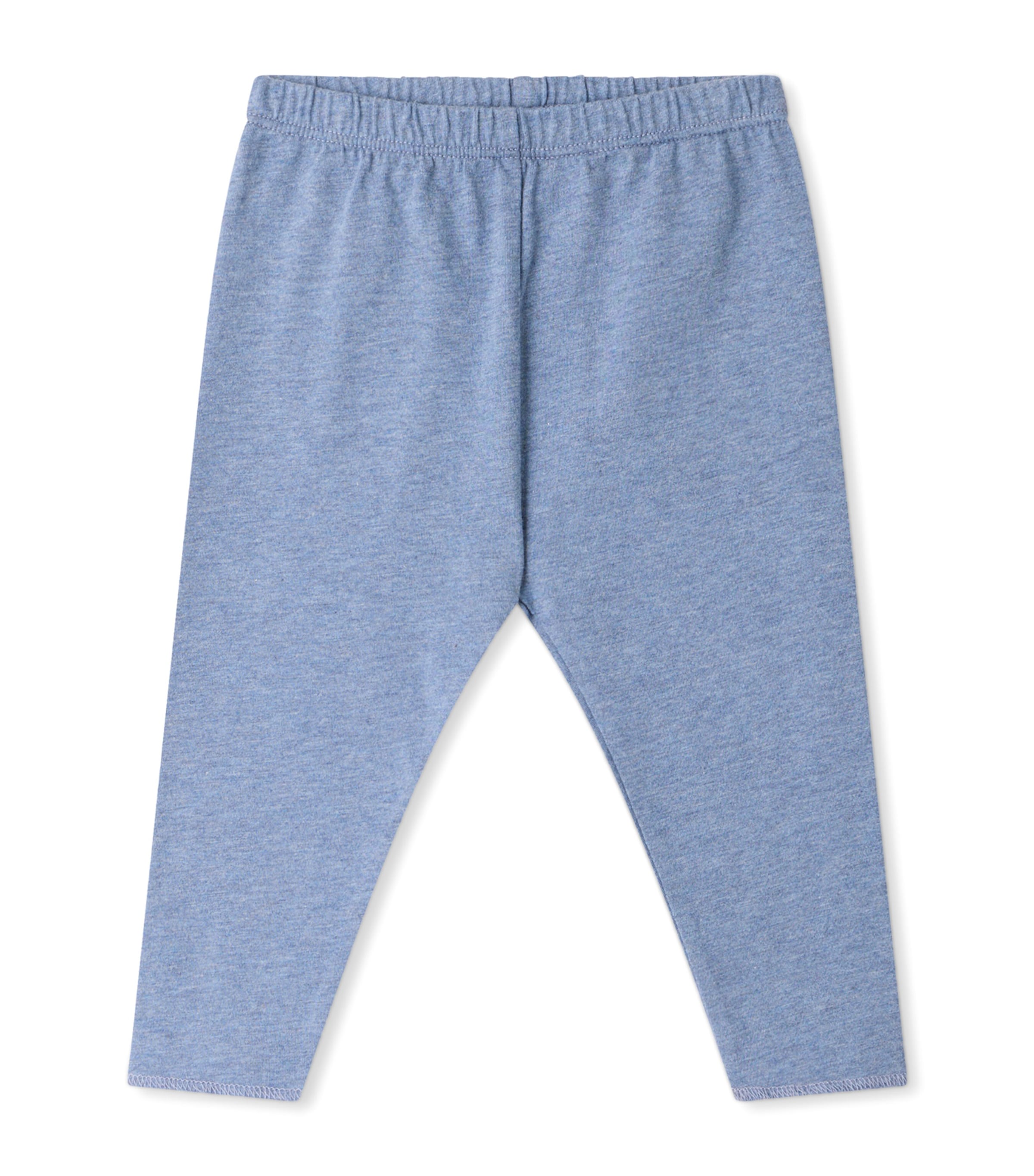 Bonpoint Cotton Leggings (3-18 Months) Bleu Du Nord Image 1