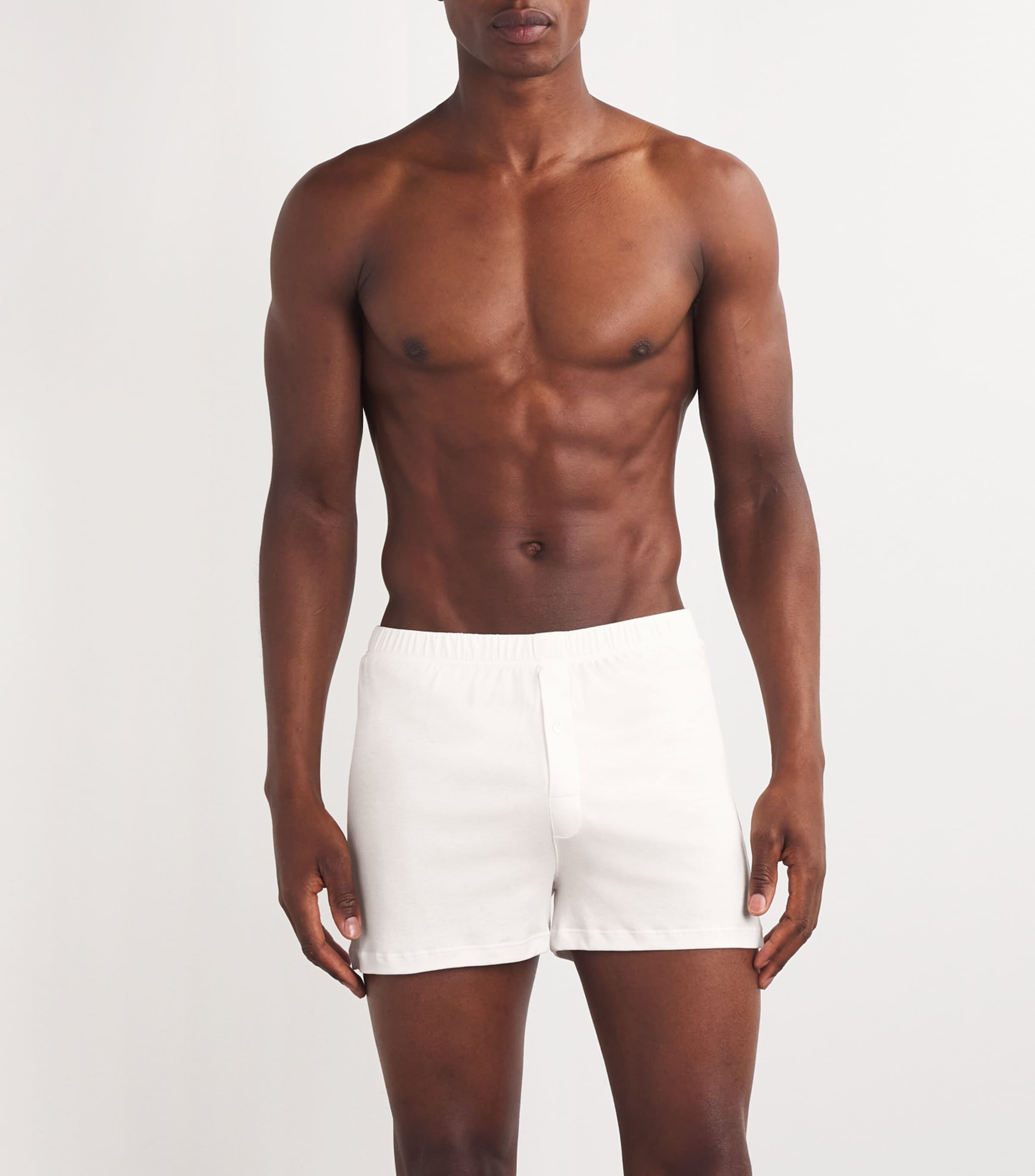 Sea Island Cotton Trunk WHITE Image 2