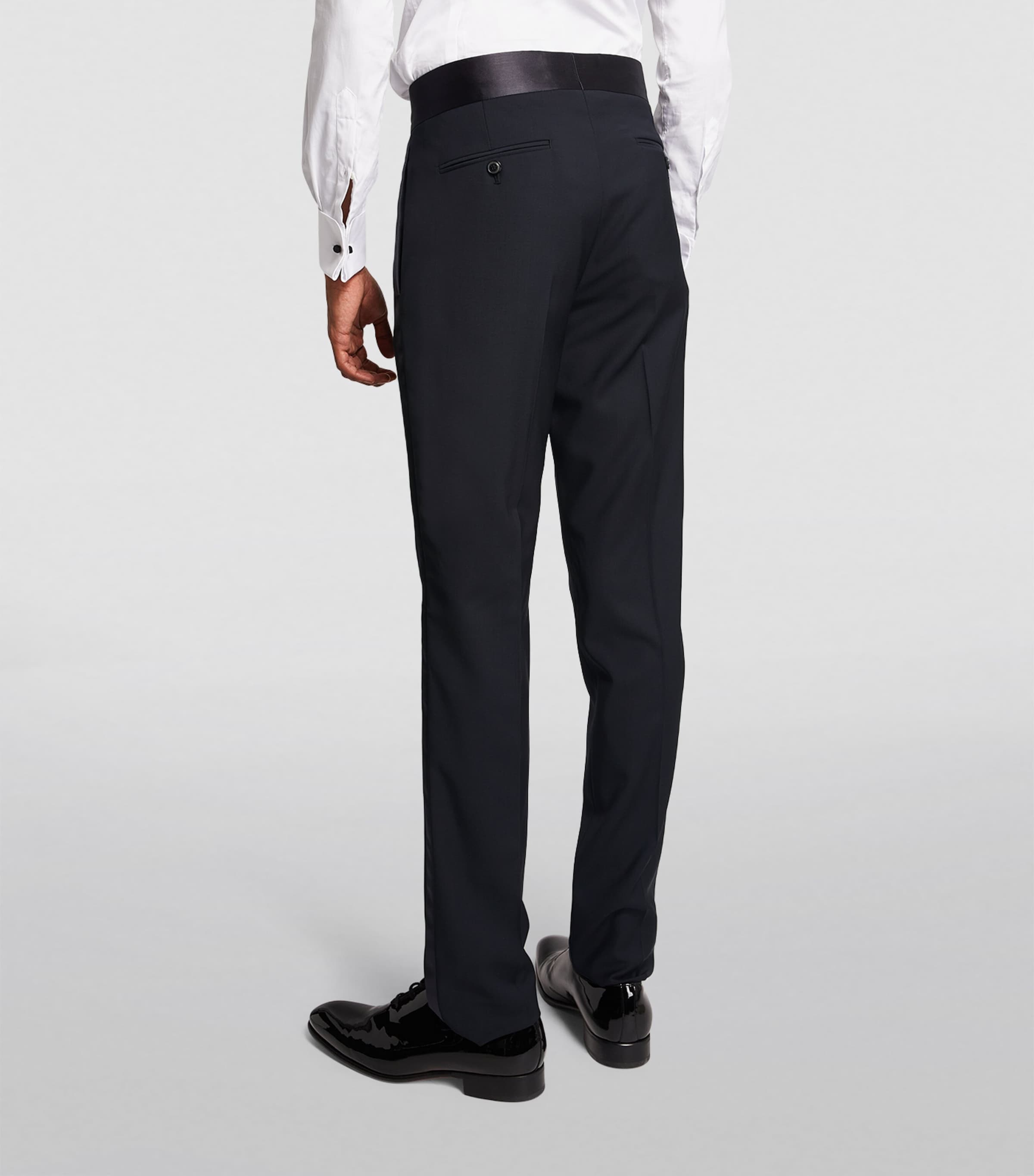 Virgin Wool-Silk 2-Piece Soho Tuxedo UBUV Image 7