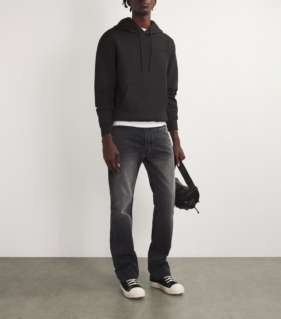 Tonal Logo Krystian Hoodie C0001 BLACK Image 2