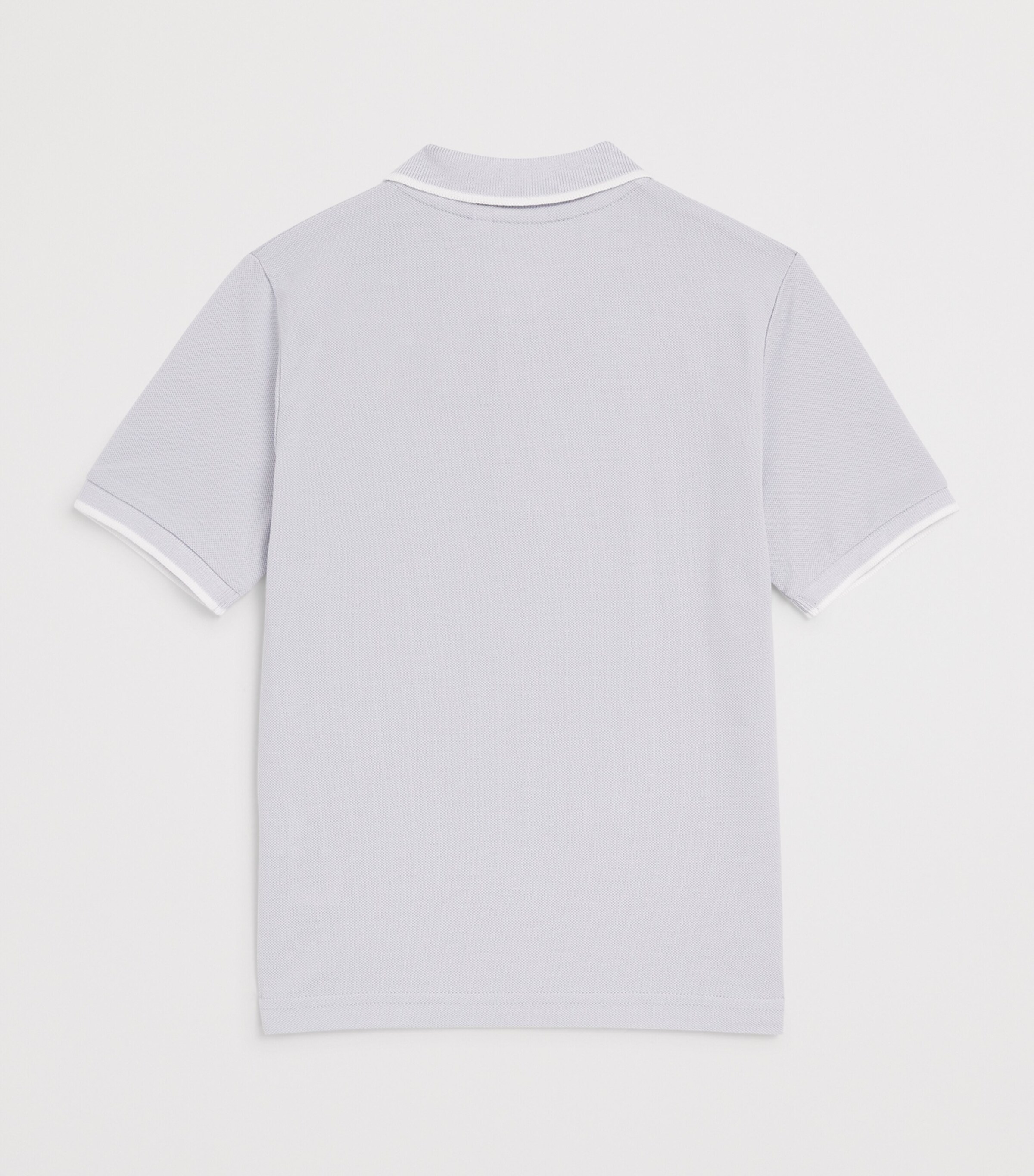 BOSS Kidswear Cotton Logo Polo Shirt (4-16 Years) Blue Image 2