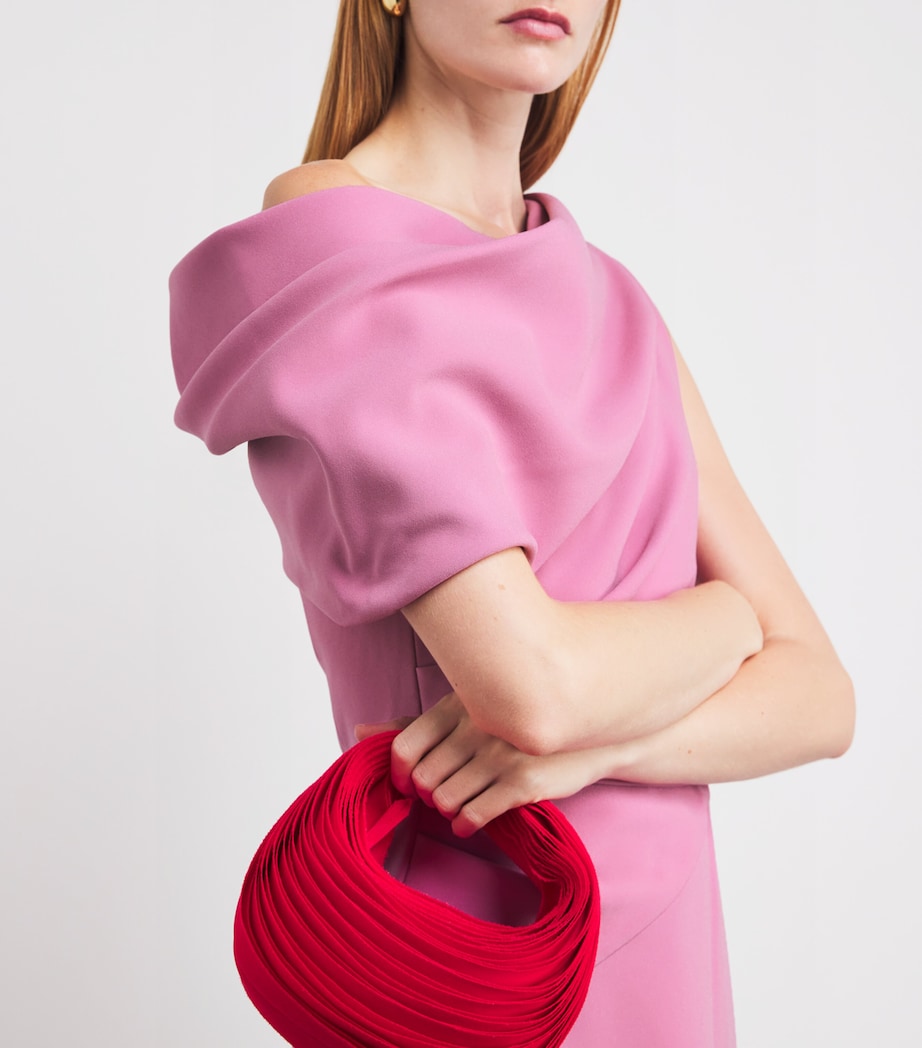 Maite Cape Midi Dress NEW ORCHID/AMARATHUS Image 4