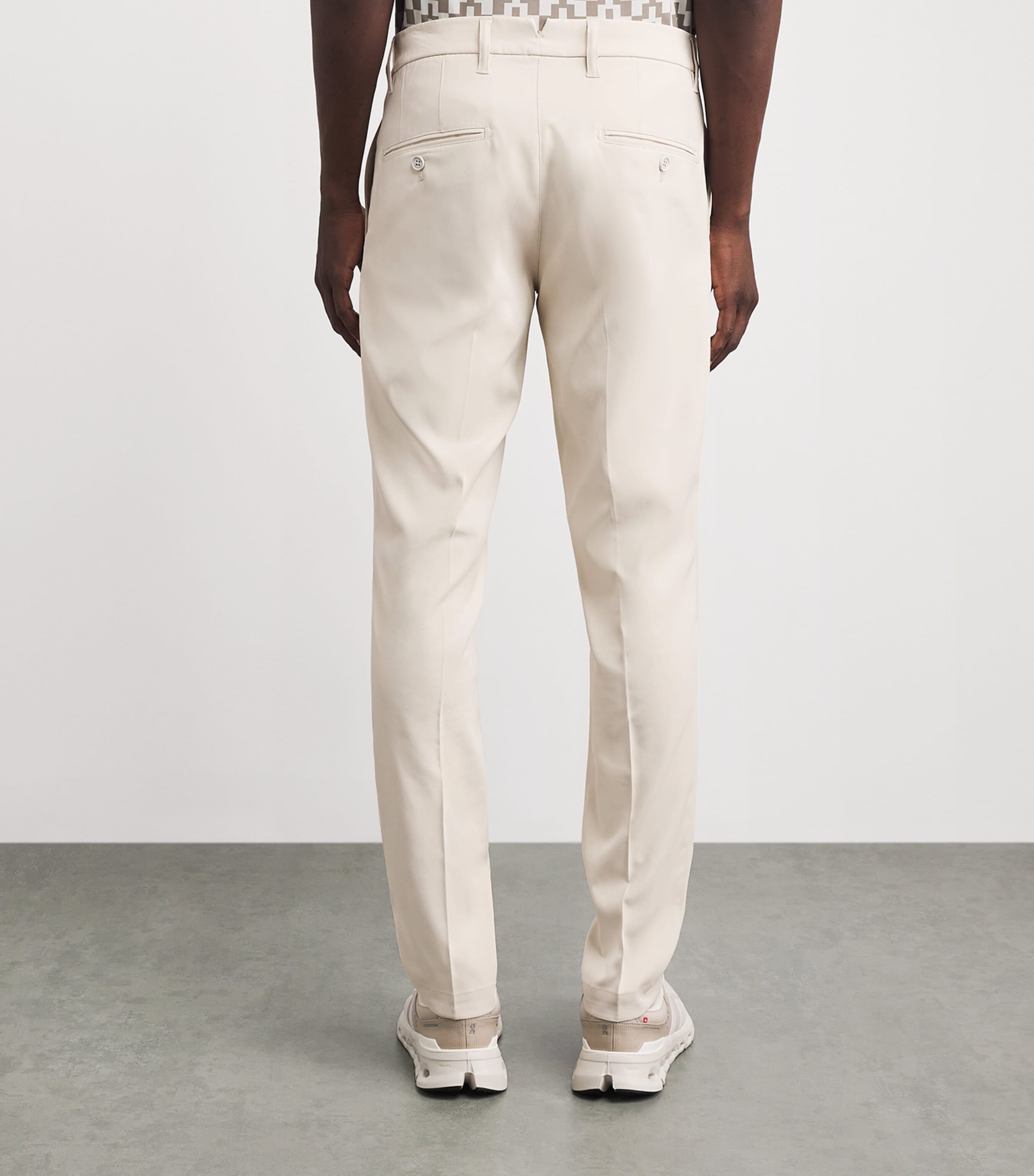 J Lindeberg Mens Ellott Trousers Moonbeam Image 5