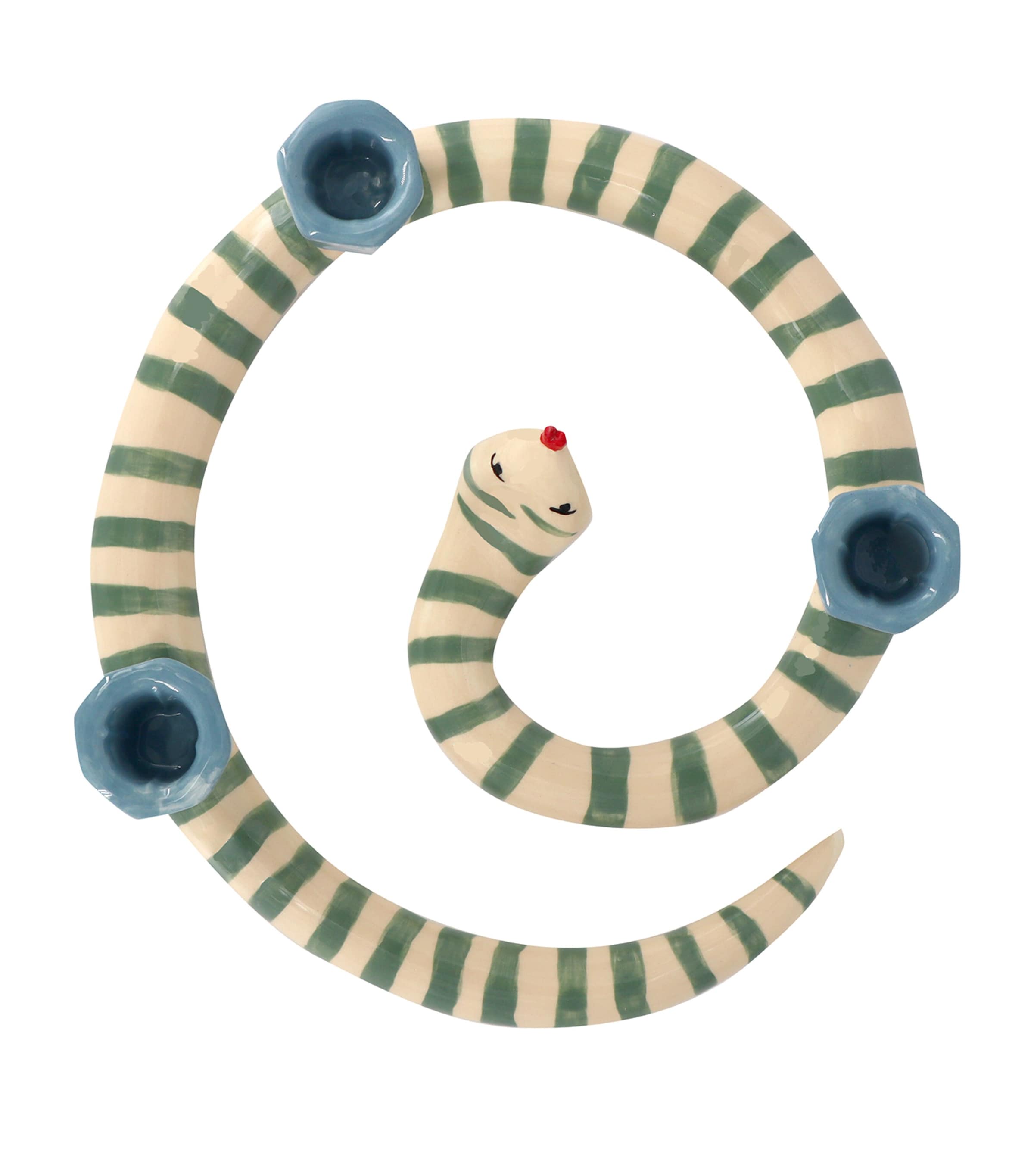Laetitia Rouget Sneaky Stripe Candle Holder