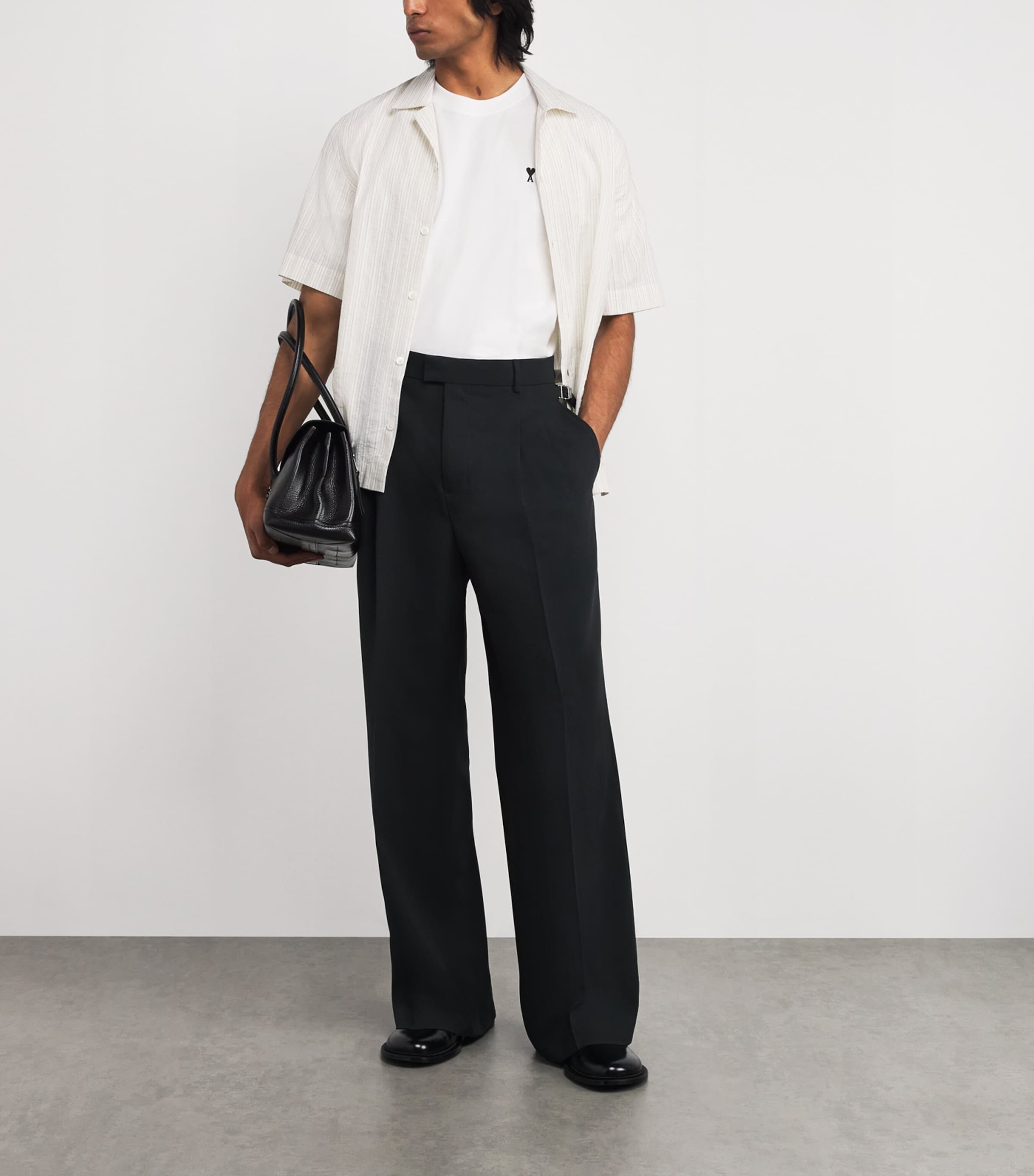 Cotton Embroidered Ami De Coeur T-Shirt 100 - BLANC Image 2