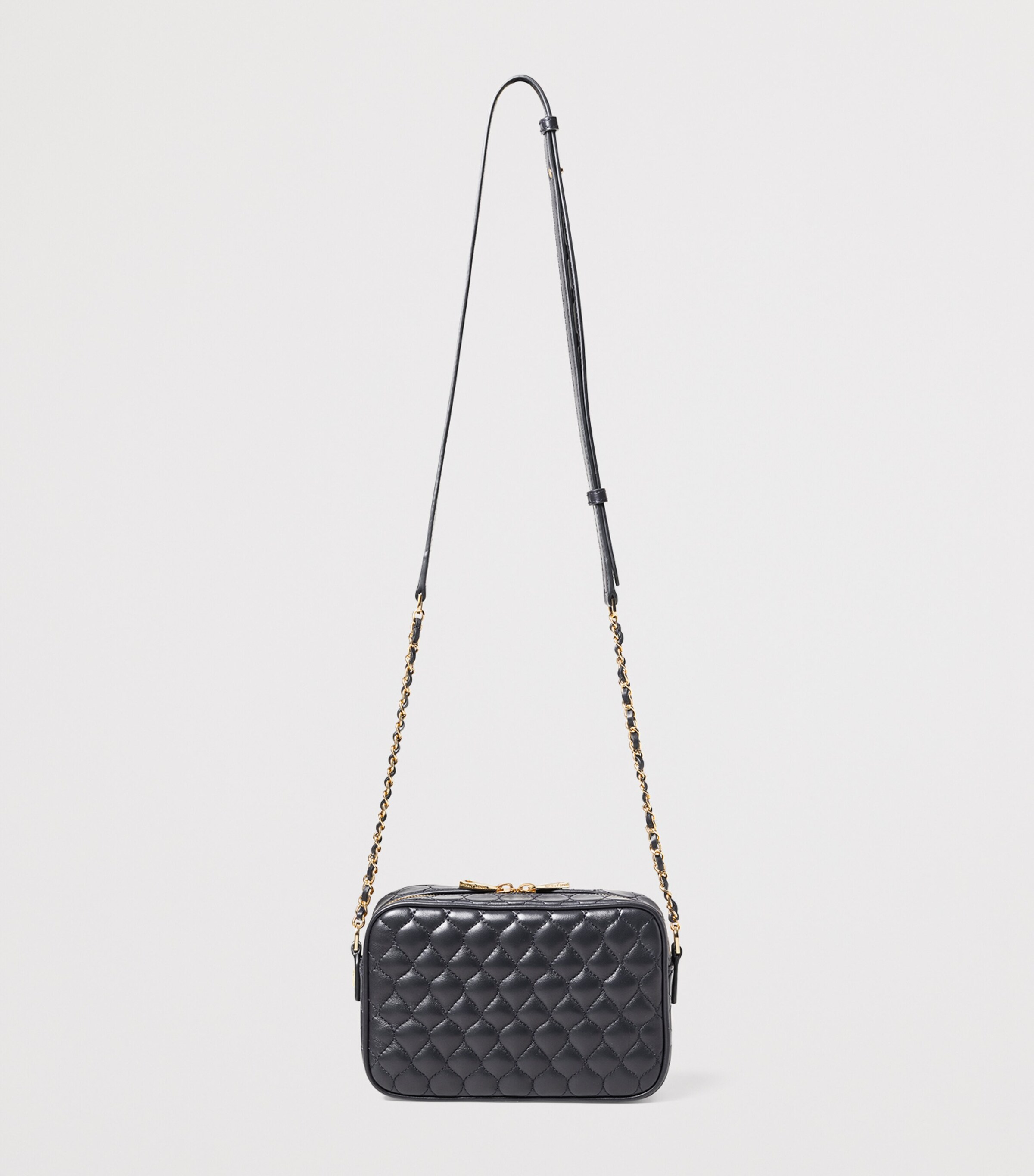 Leather Alice Cross-Body Bag NAVY Image 4