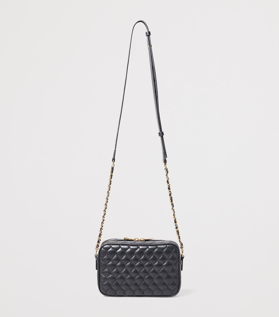 Leather Alice Cross-Body Bag NAVY Image 4