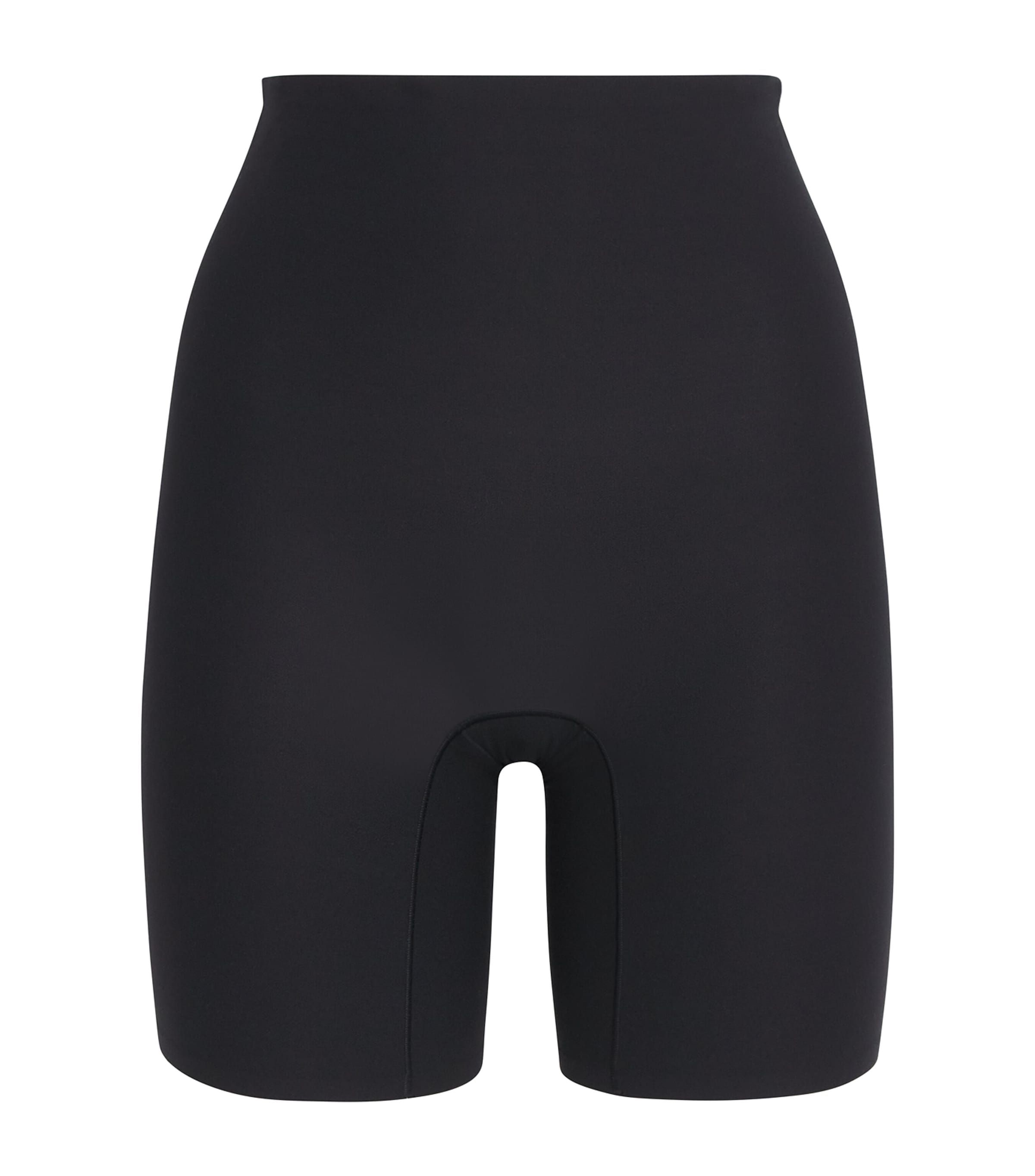 Shop Chantelle Softstretch Mid-thigh Shorts In Black