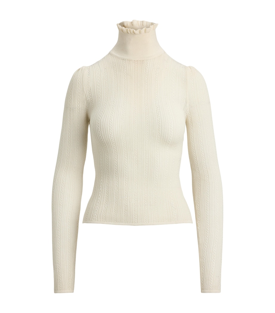 Silk-Cashmere Rollneck Sweater LUX CREAM Image 1