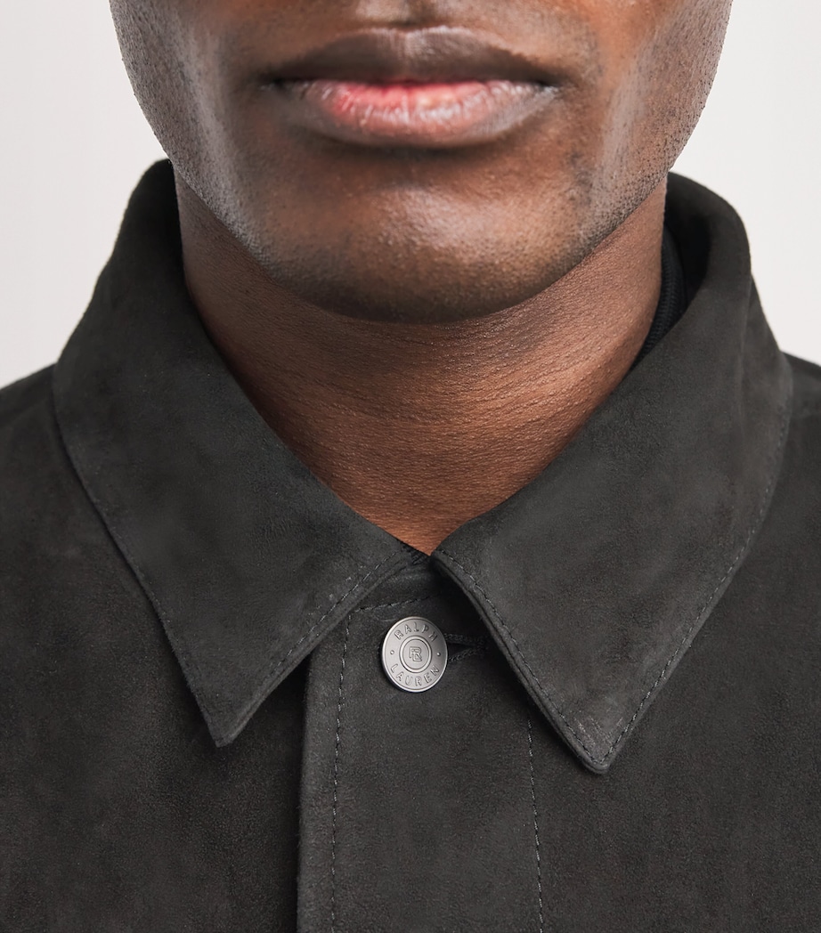 Suede Ryder Jacket POLO BLACK Image 6