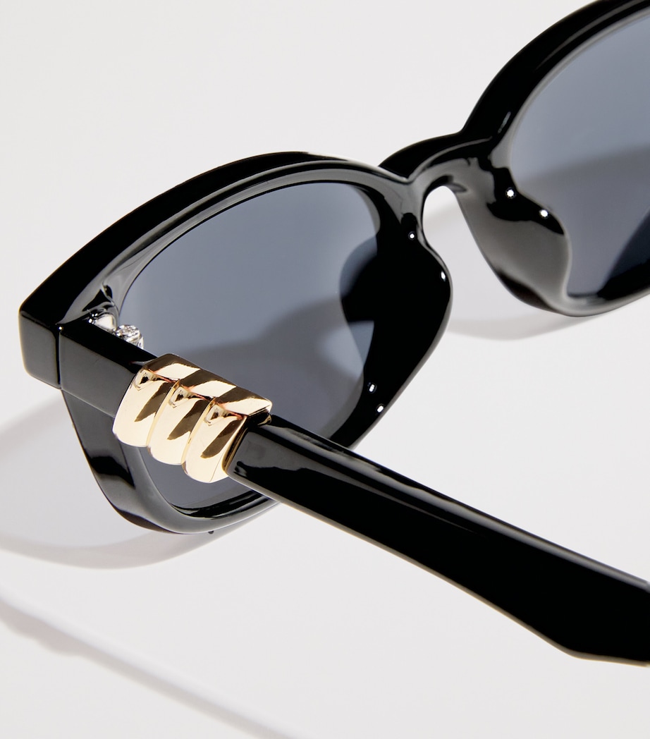 Slim Confidential Sunglasses BLACK Image 5
