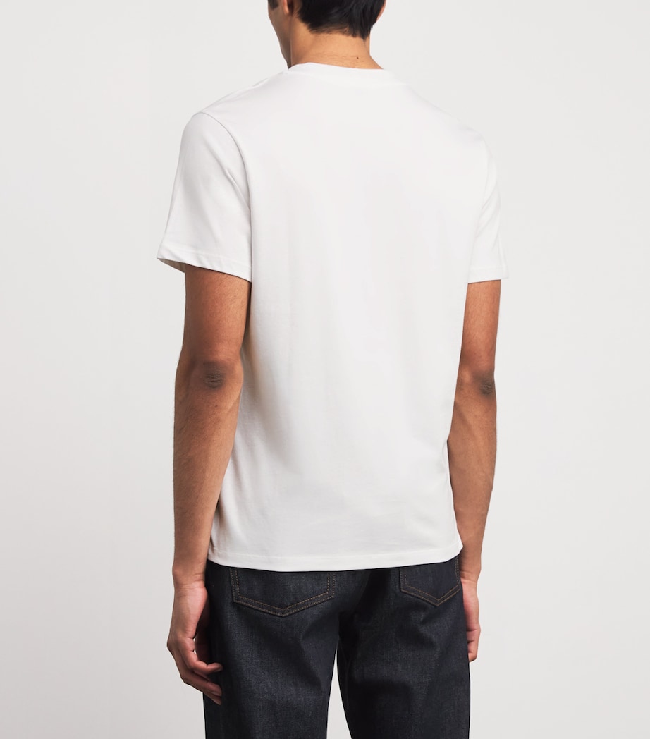 Organic Cotton Logo T-Shirt WHITE Image 4