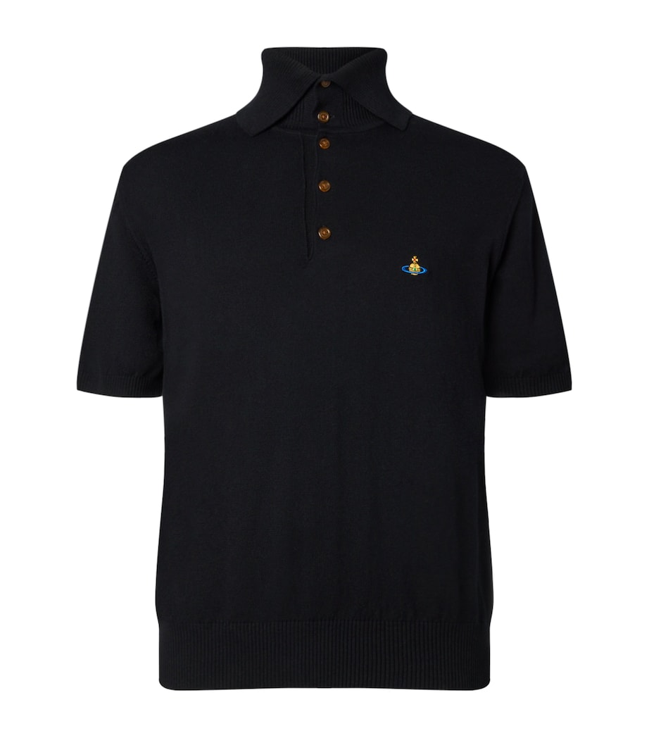 Alex Polo Shirt N401 BLACK Image 1