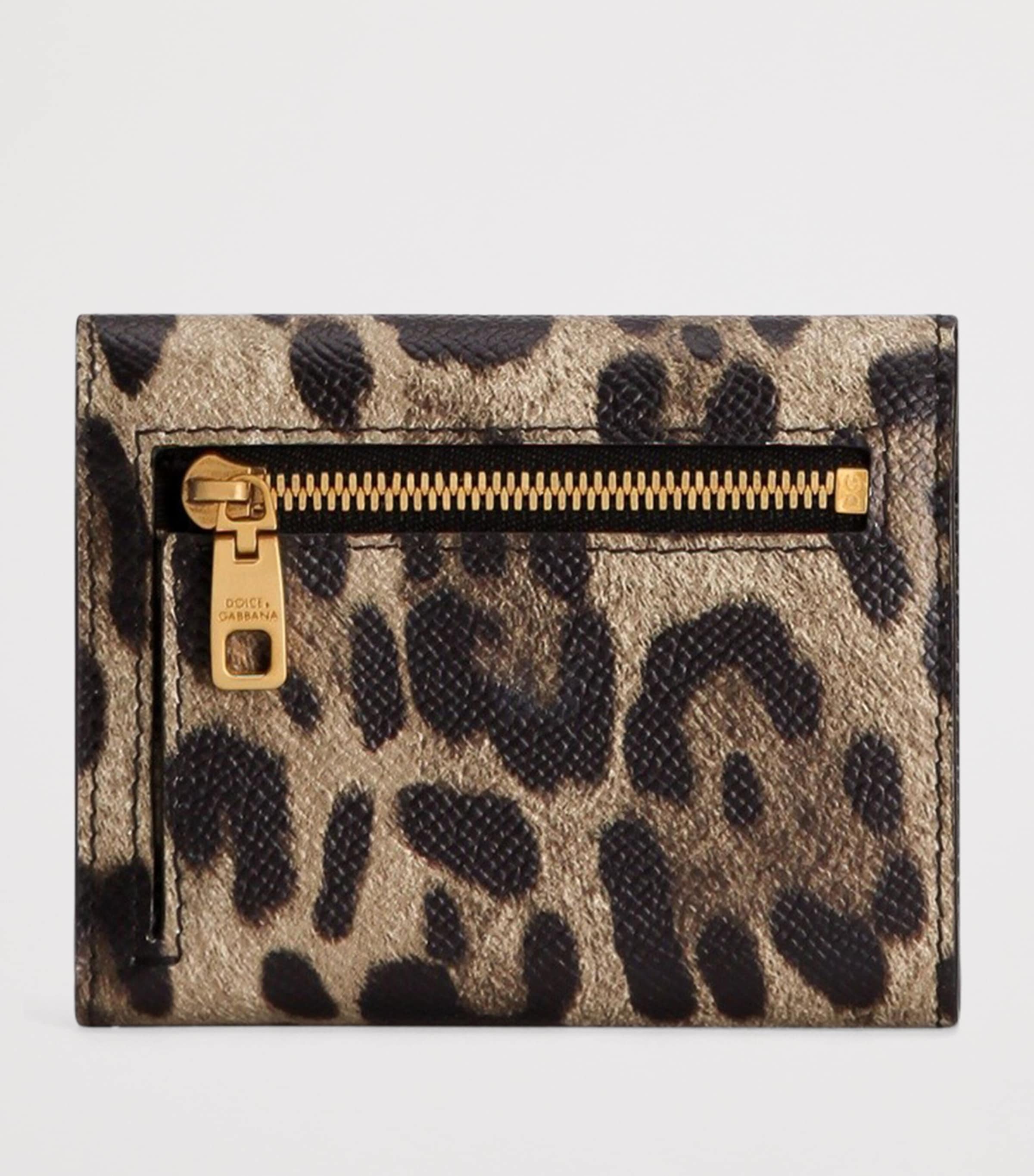 Leather-Blend French Flap Wallet HY13M-LEO NEW Image 4