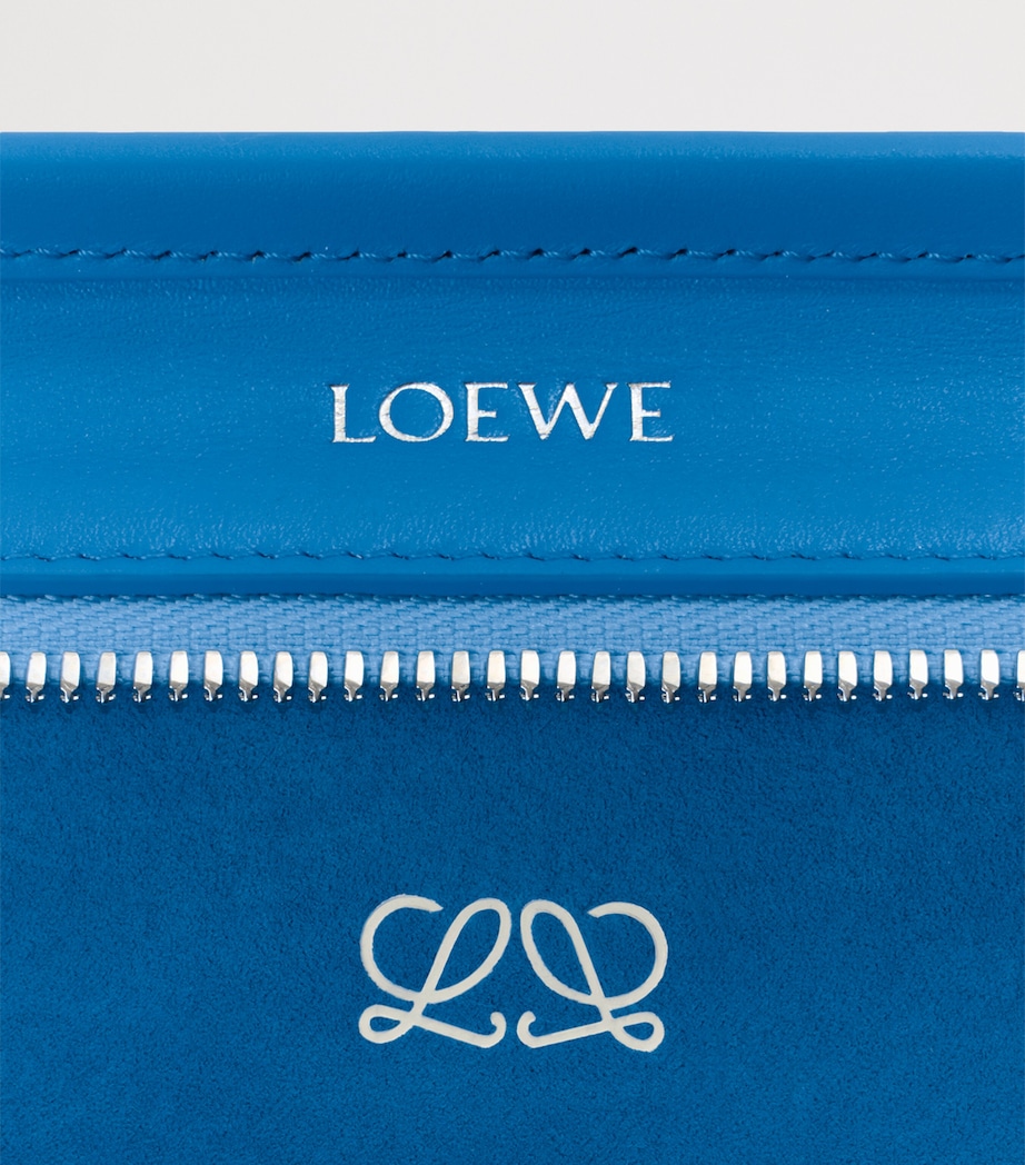 LOEWE Small Leather Amazona 180 Top-Handle Bag Royal Azur Image 11